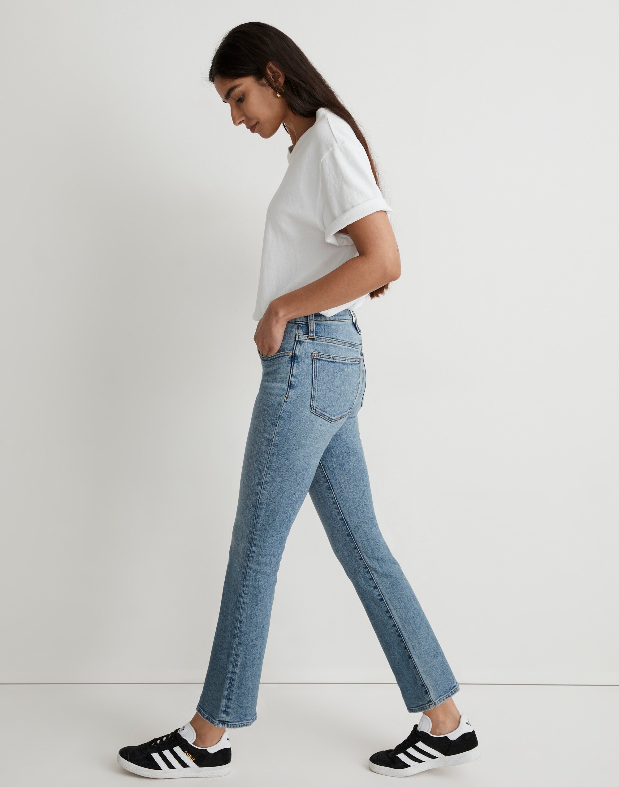 Tall Kick Out Crop Jeans