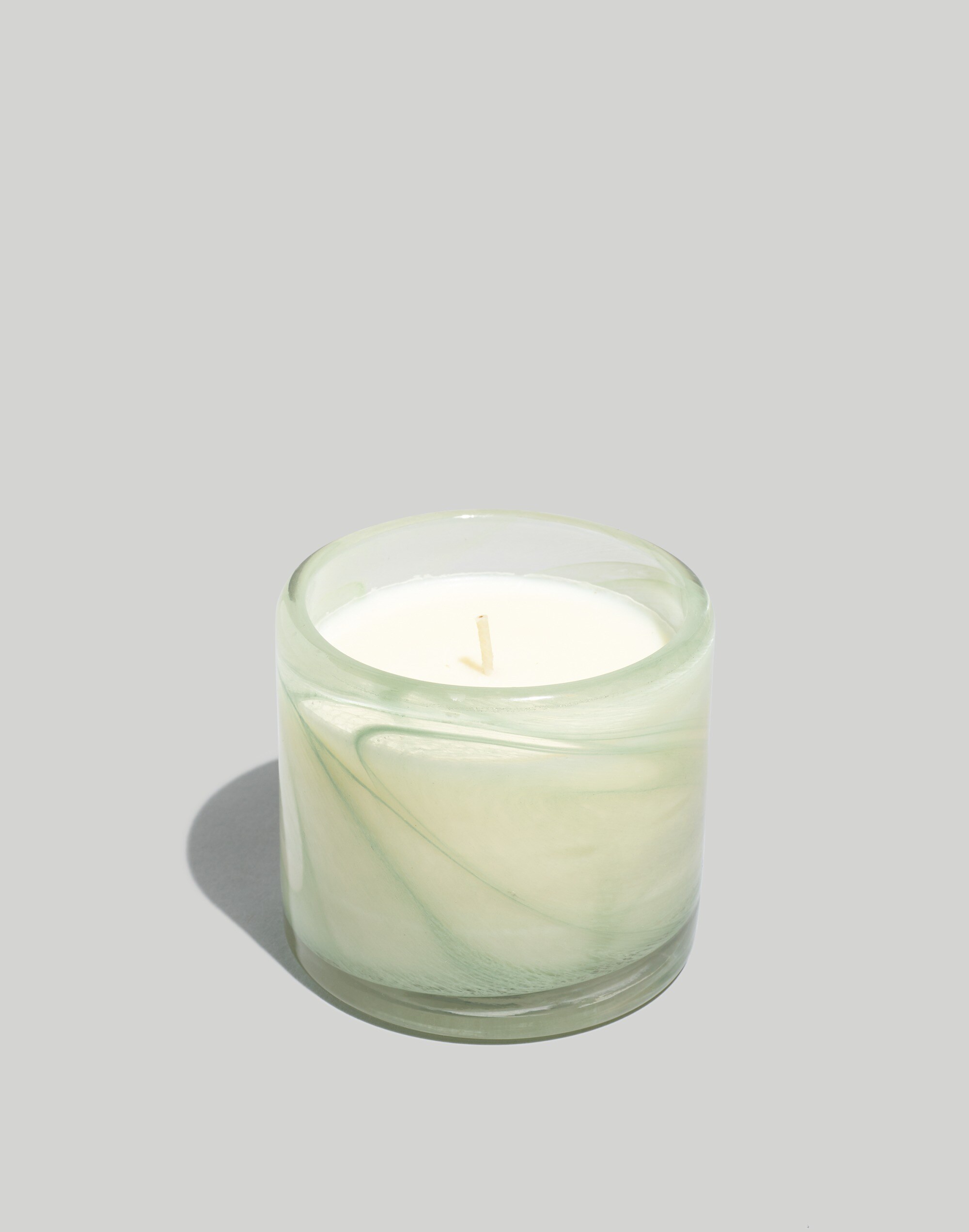 Swirled Glass Candle
