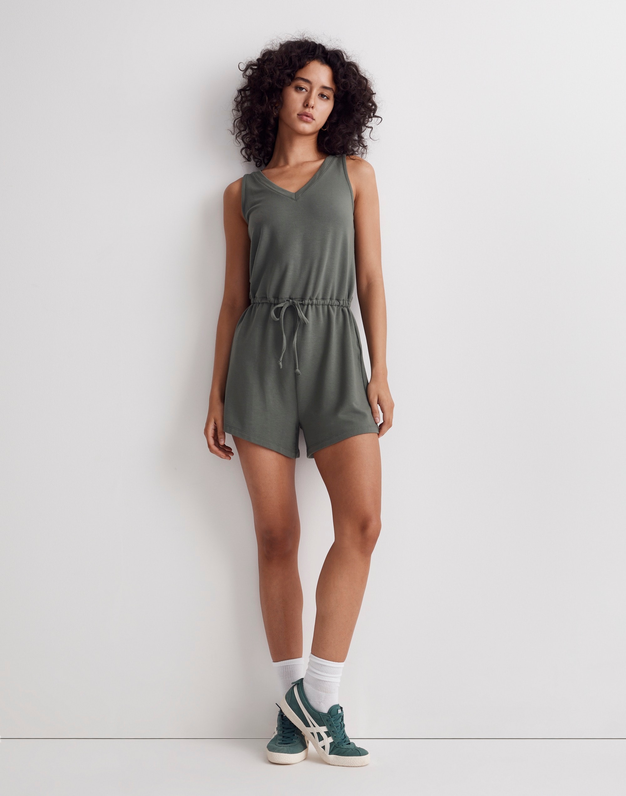 Drawstring Romper