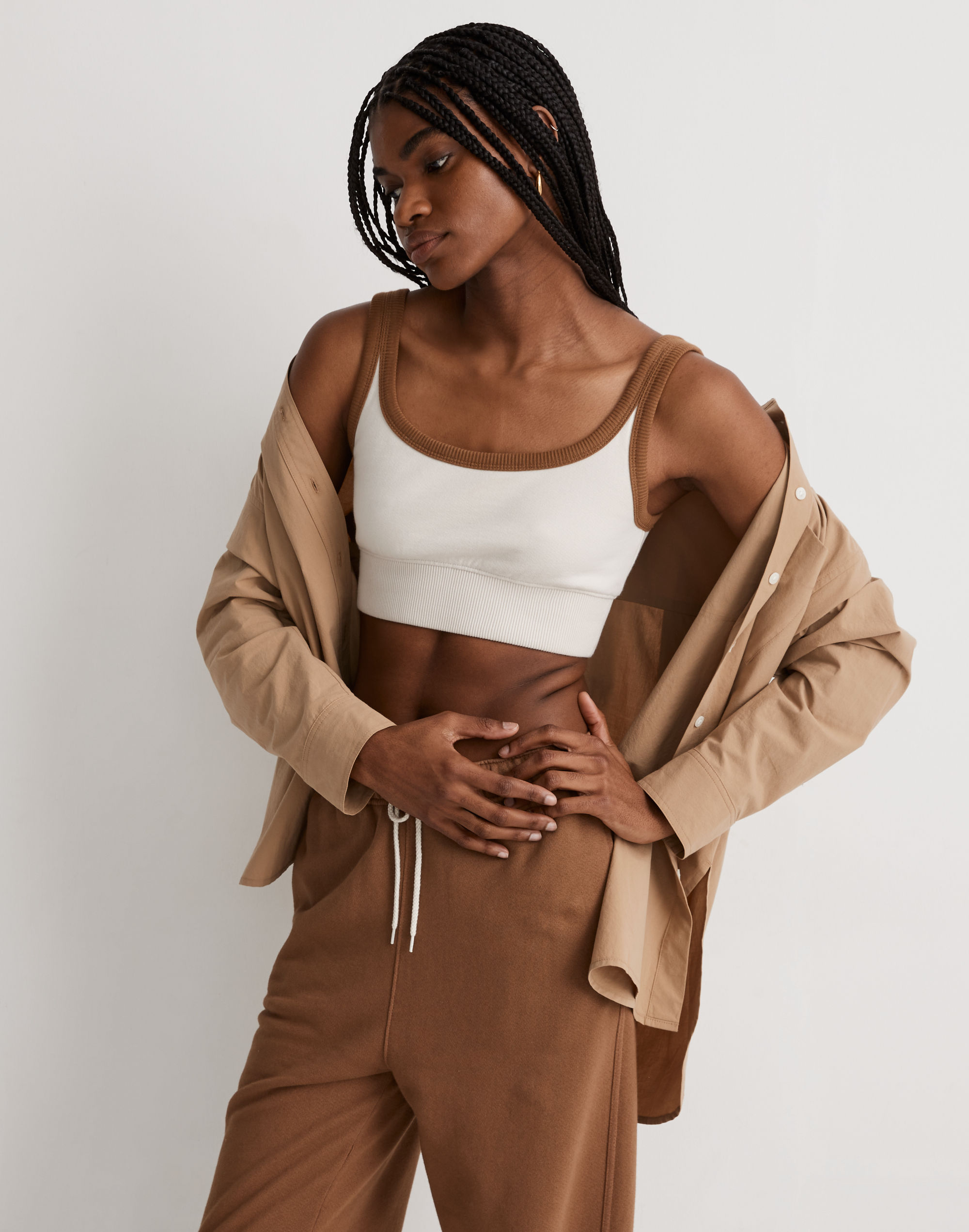 Terry Ribbed Bralette