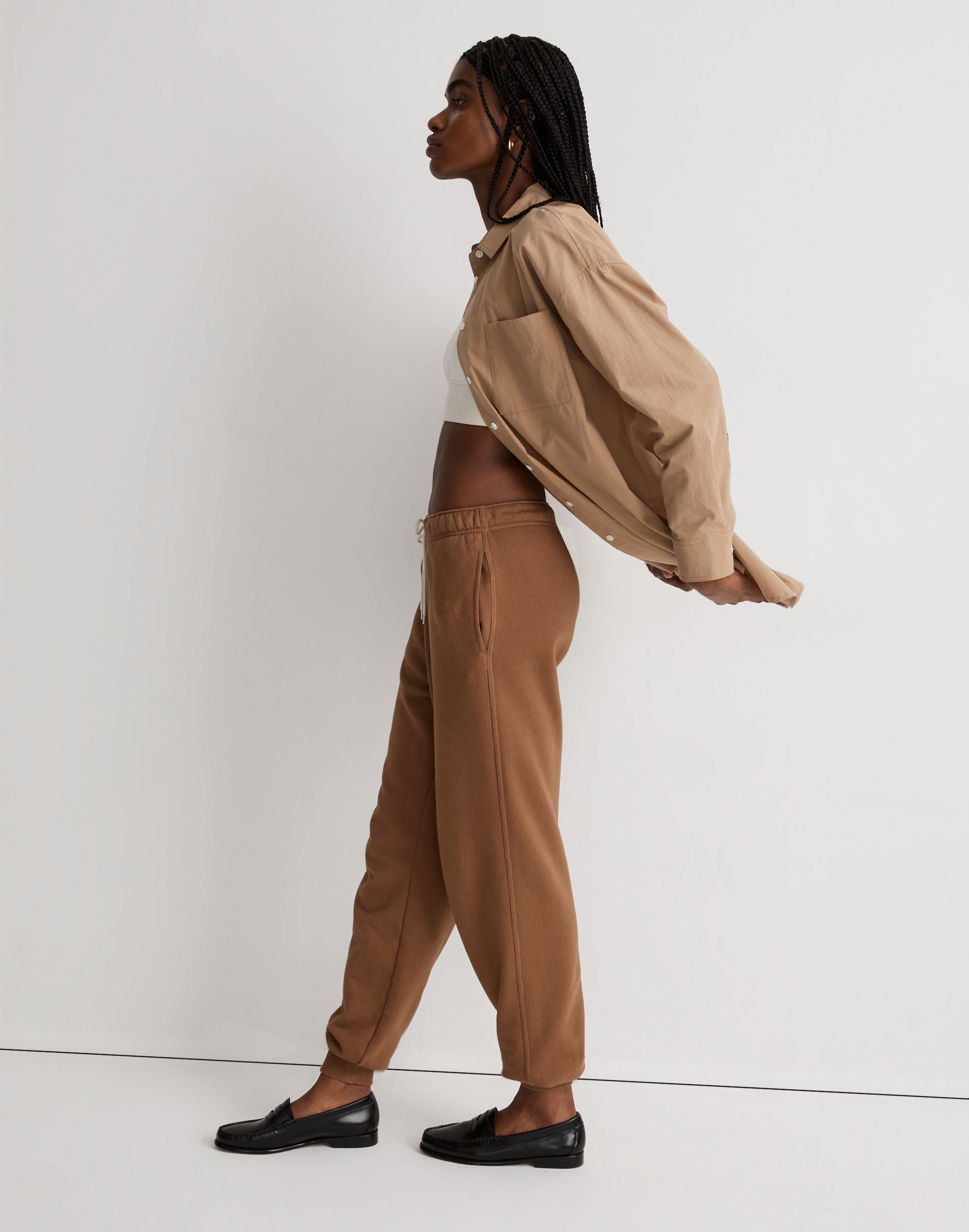 Terry Drawstring Joggers