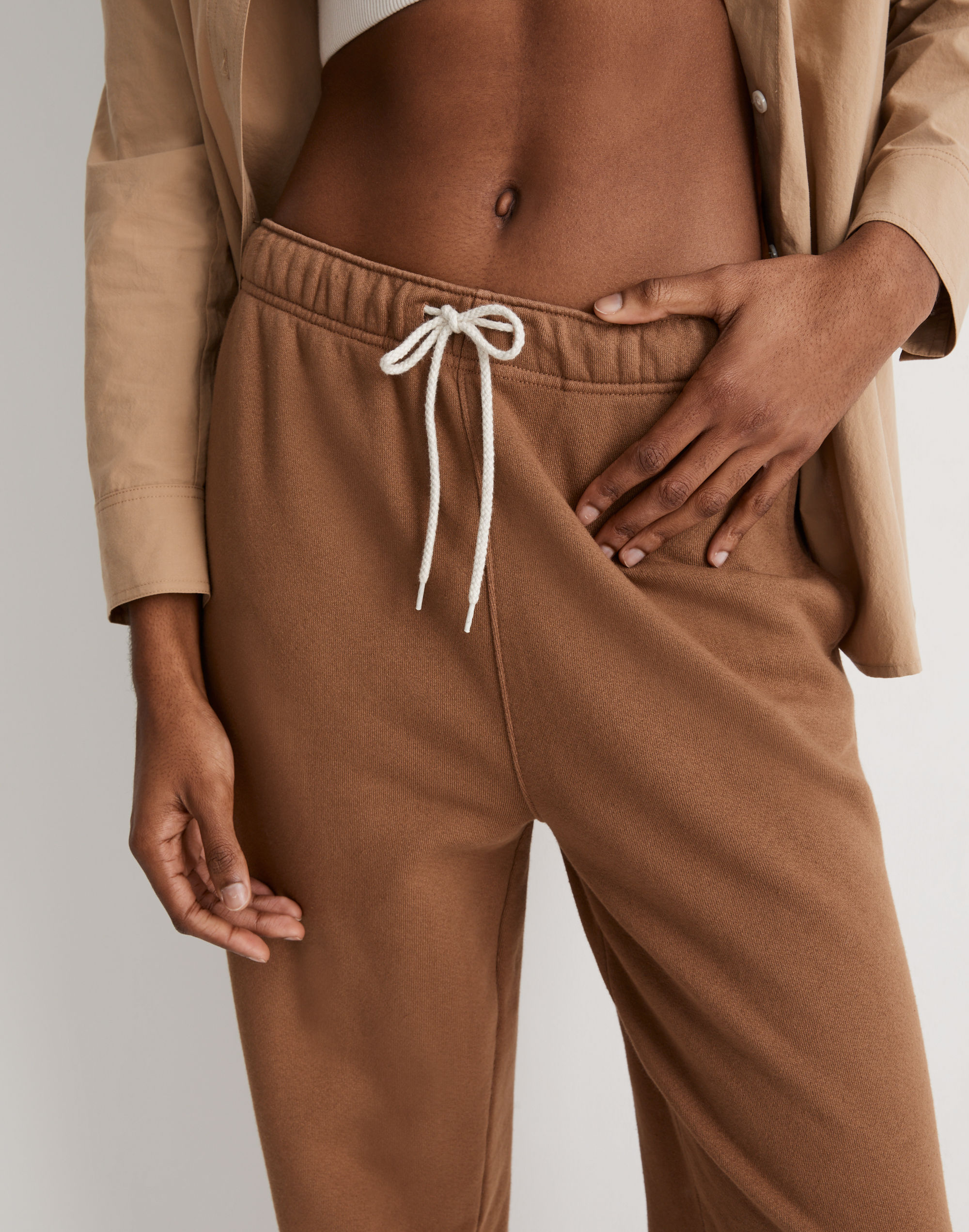 Terry Drawstring Joggers