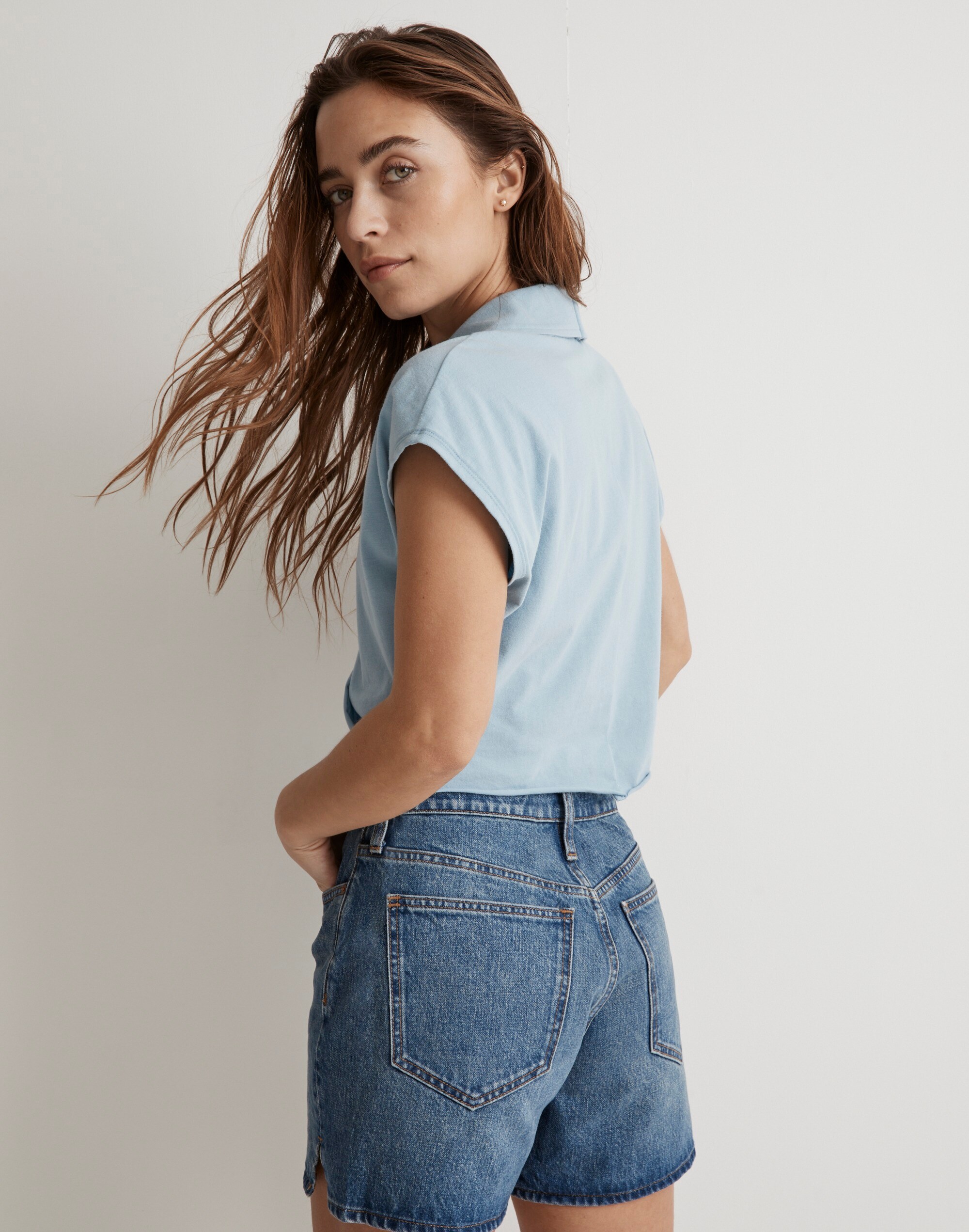 MWL Polo Twist Tee: Botanical Dye Edition