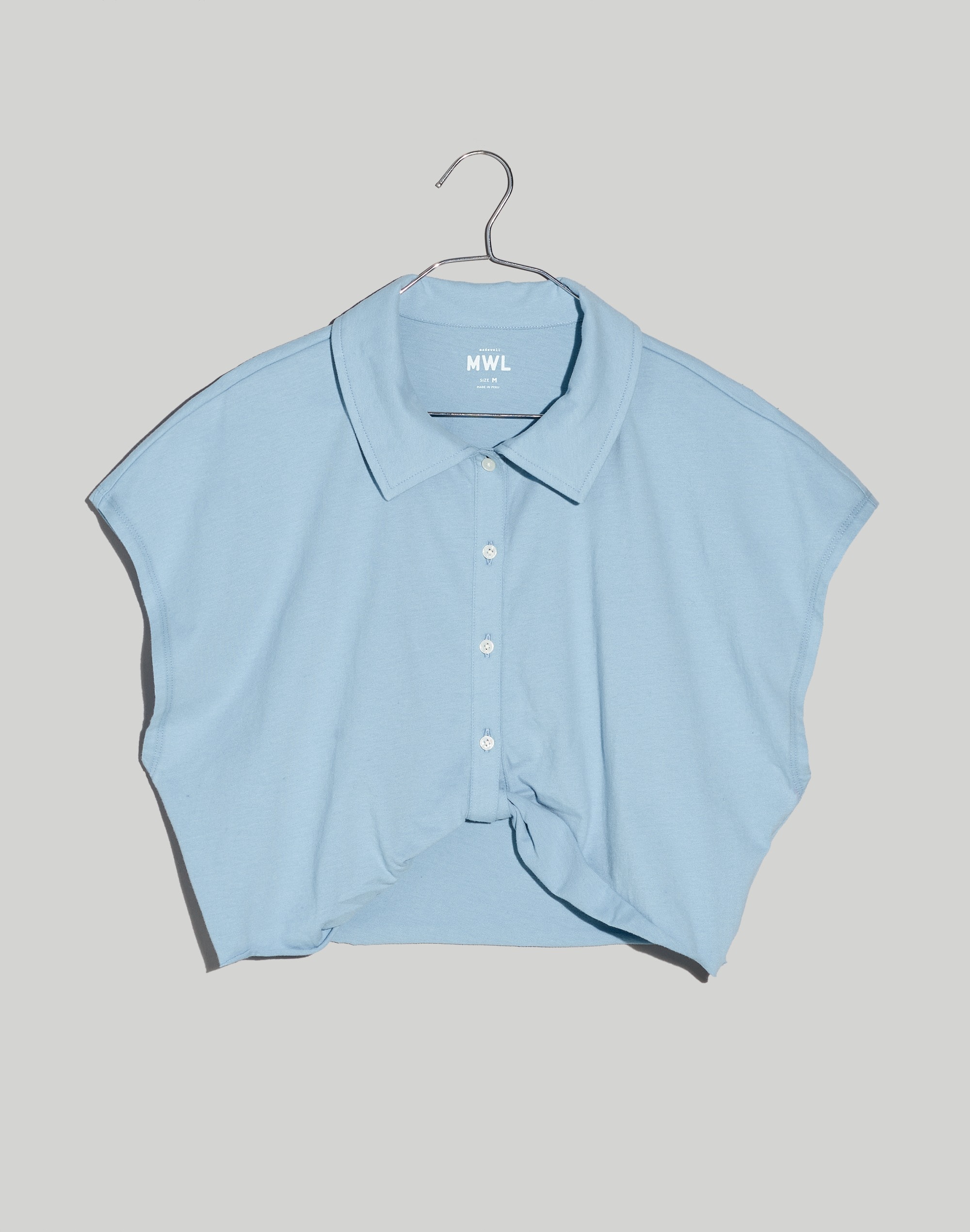 MWL Polo Twist Tee: Botanical Dye Edition