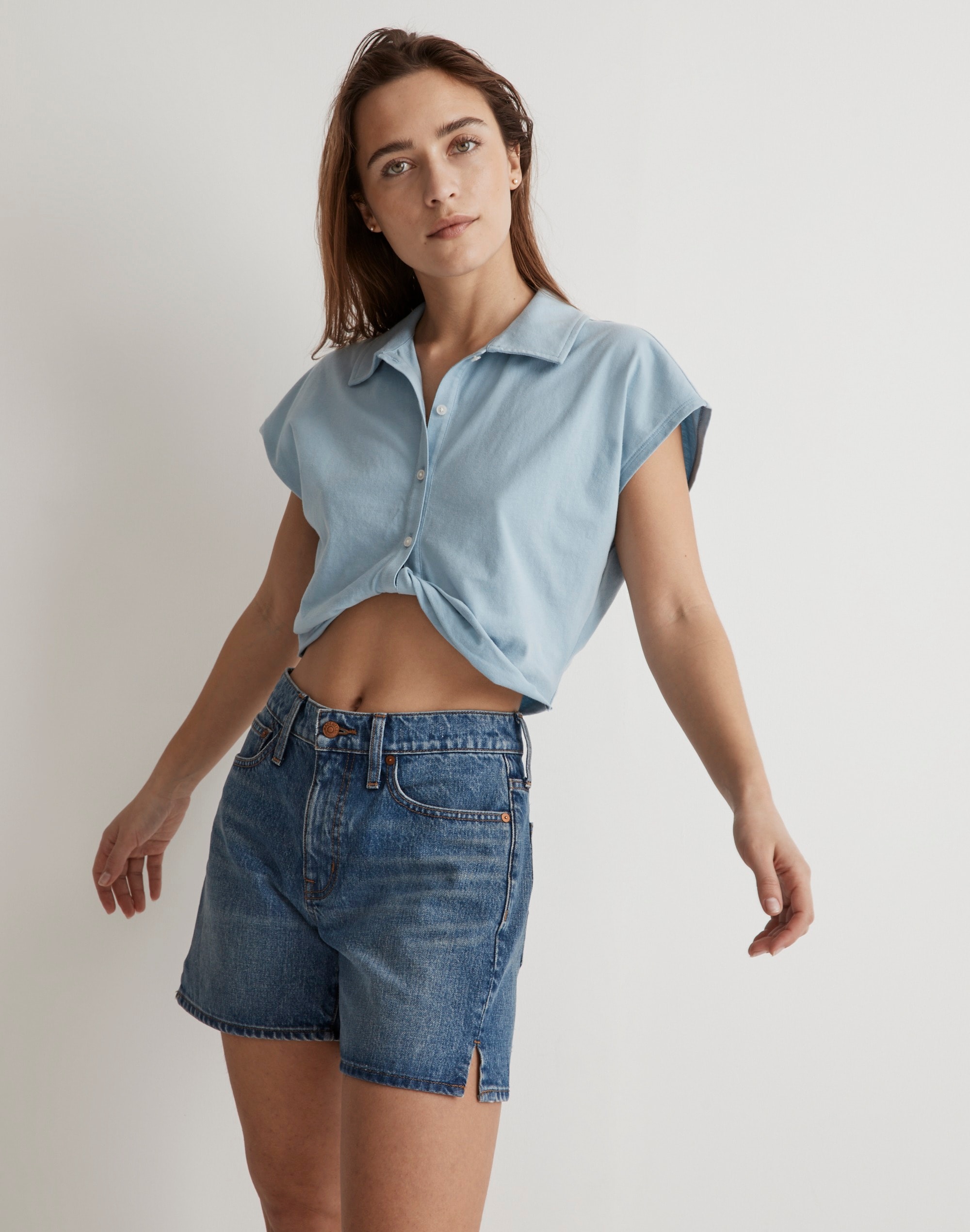 MWL Polo Twist Tee: Botanical Dye Edition