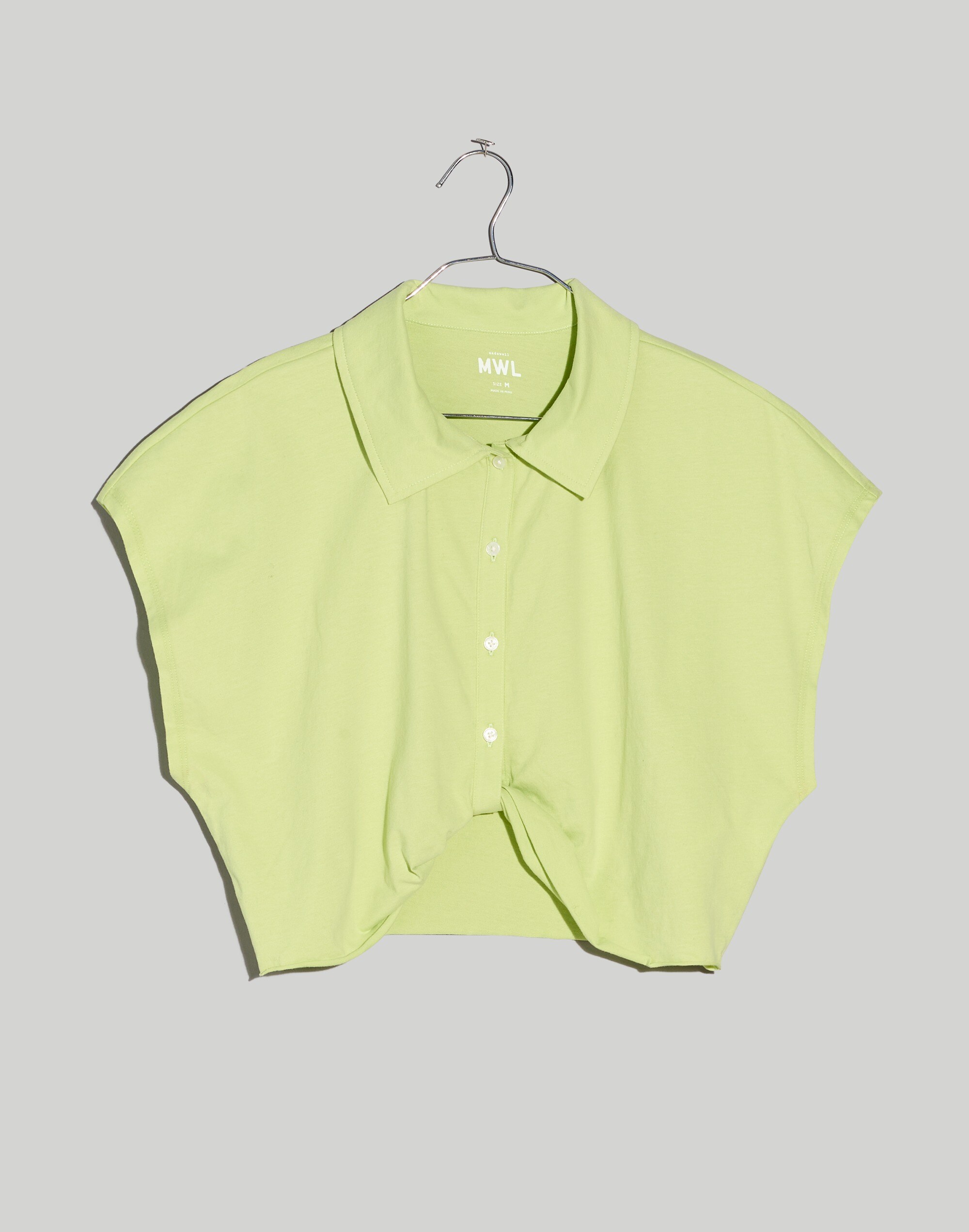 MWL Polo Twist Tee: Botanical Dye Edition