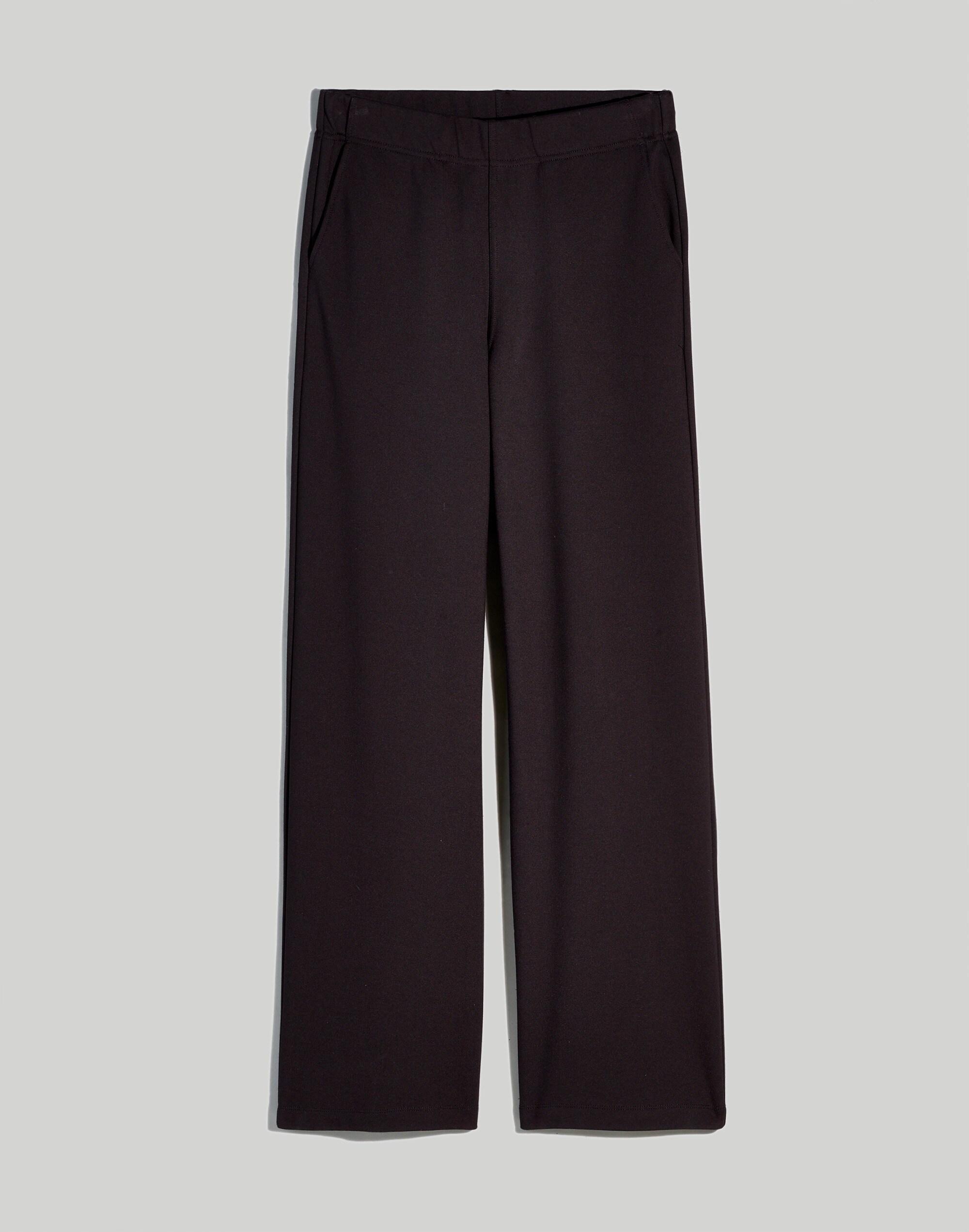Ponte Wide-Leg Pants
