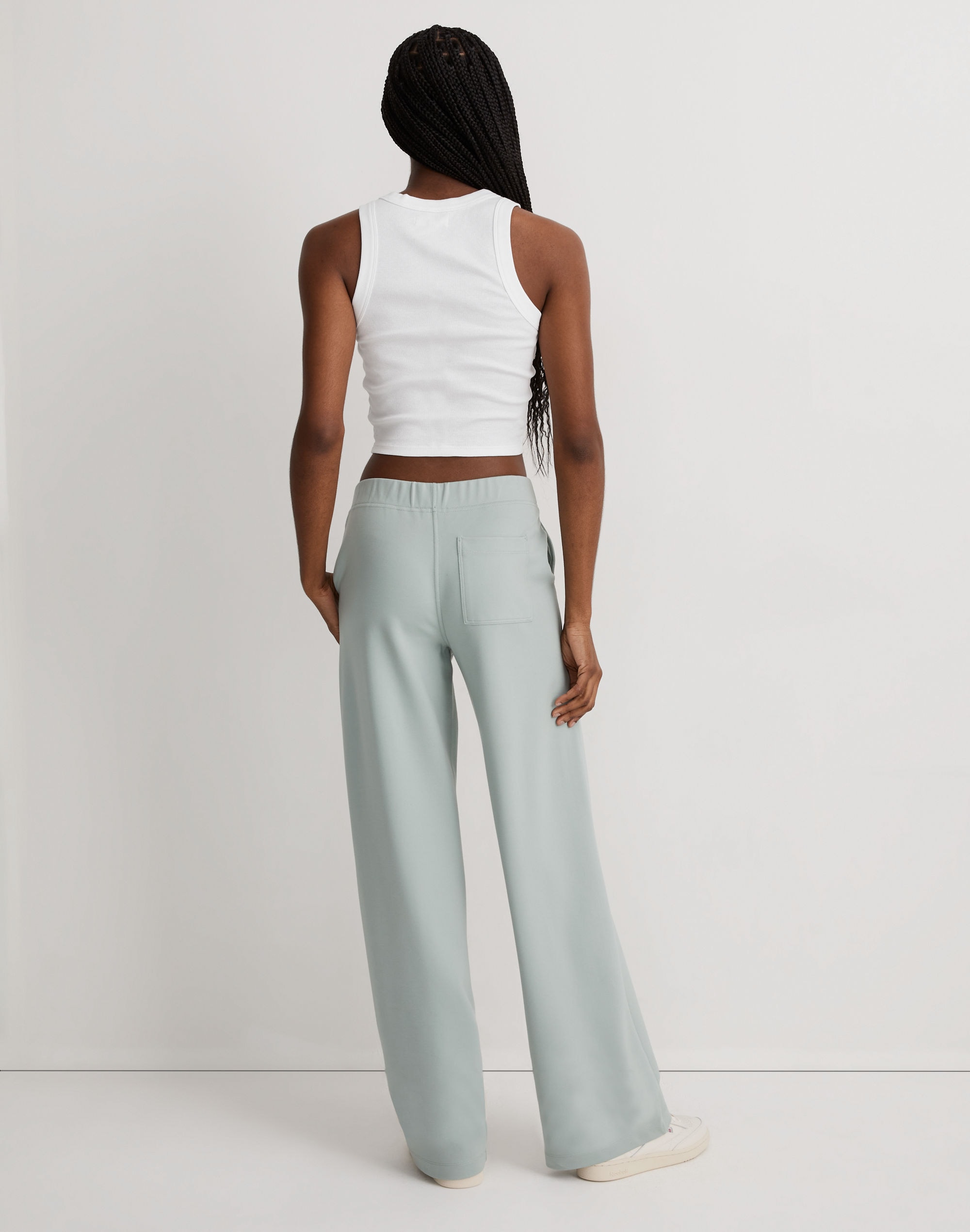 Ponte Wide-Leg Pants