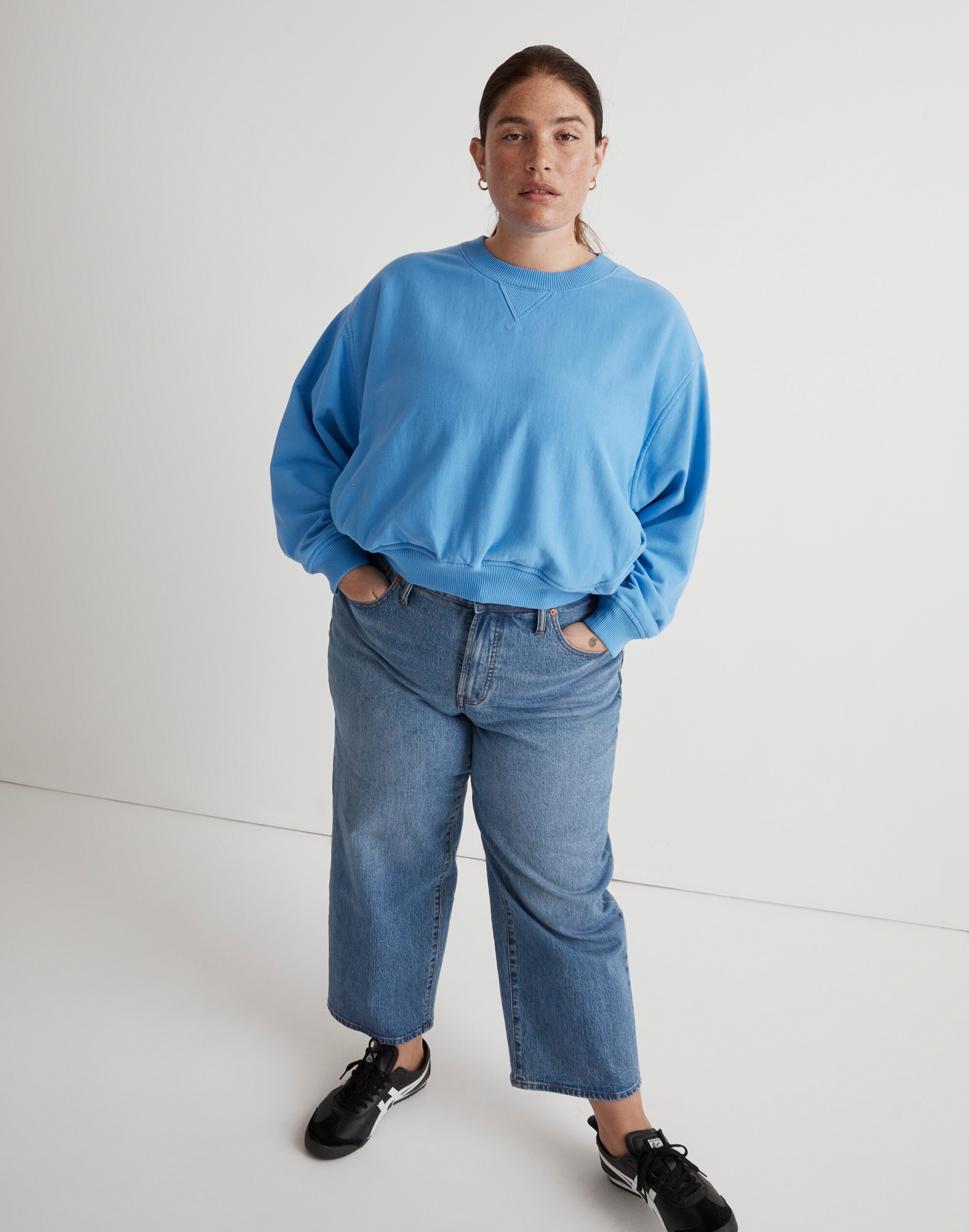 plus terry sweatshirt