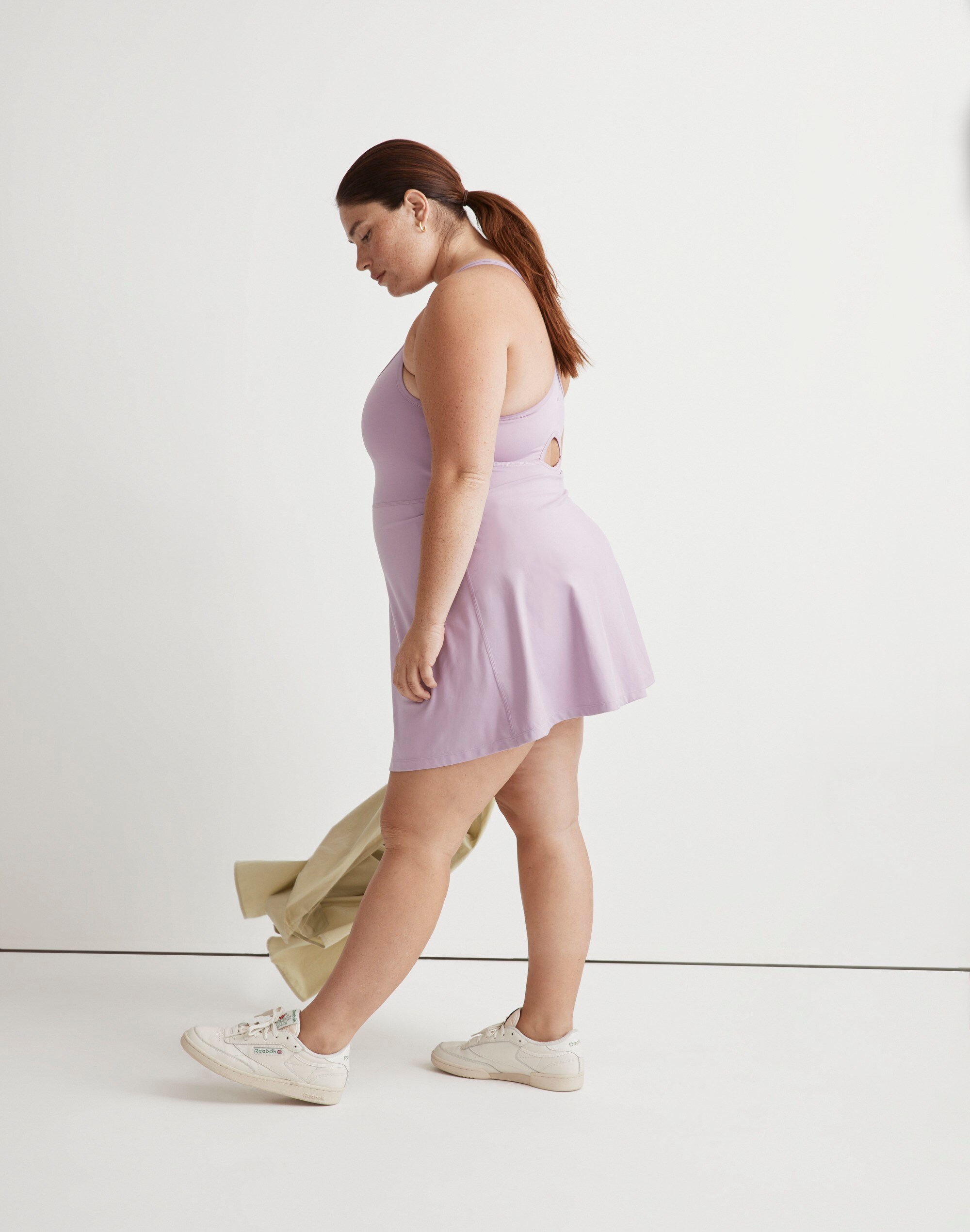 Plus Flex Cutout Fitness Dress