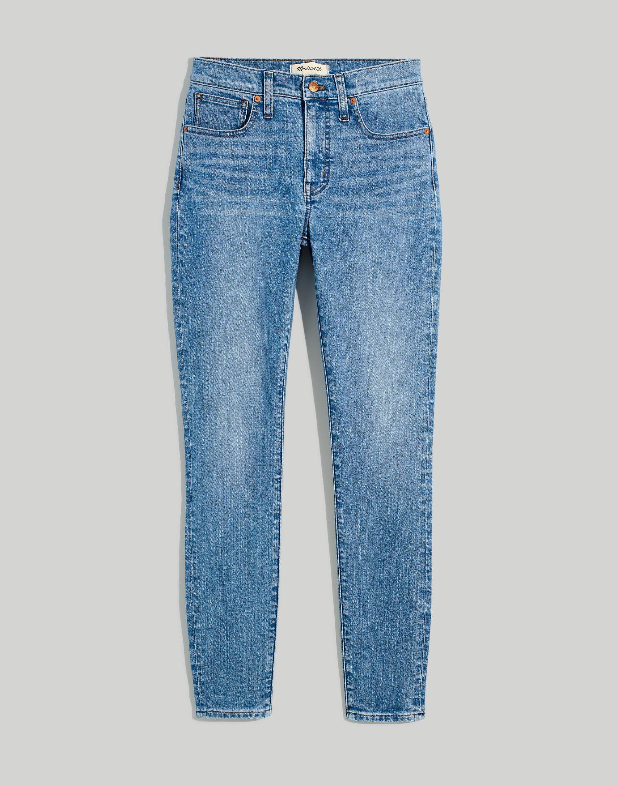 Tall 9" Mid-Rise Skinny Jeans in Cloverdale Wash