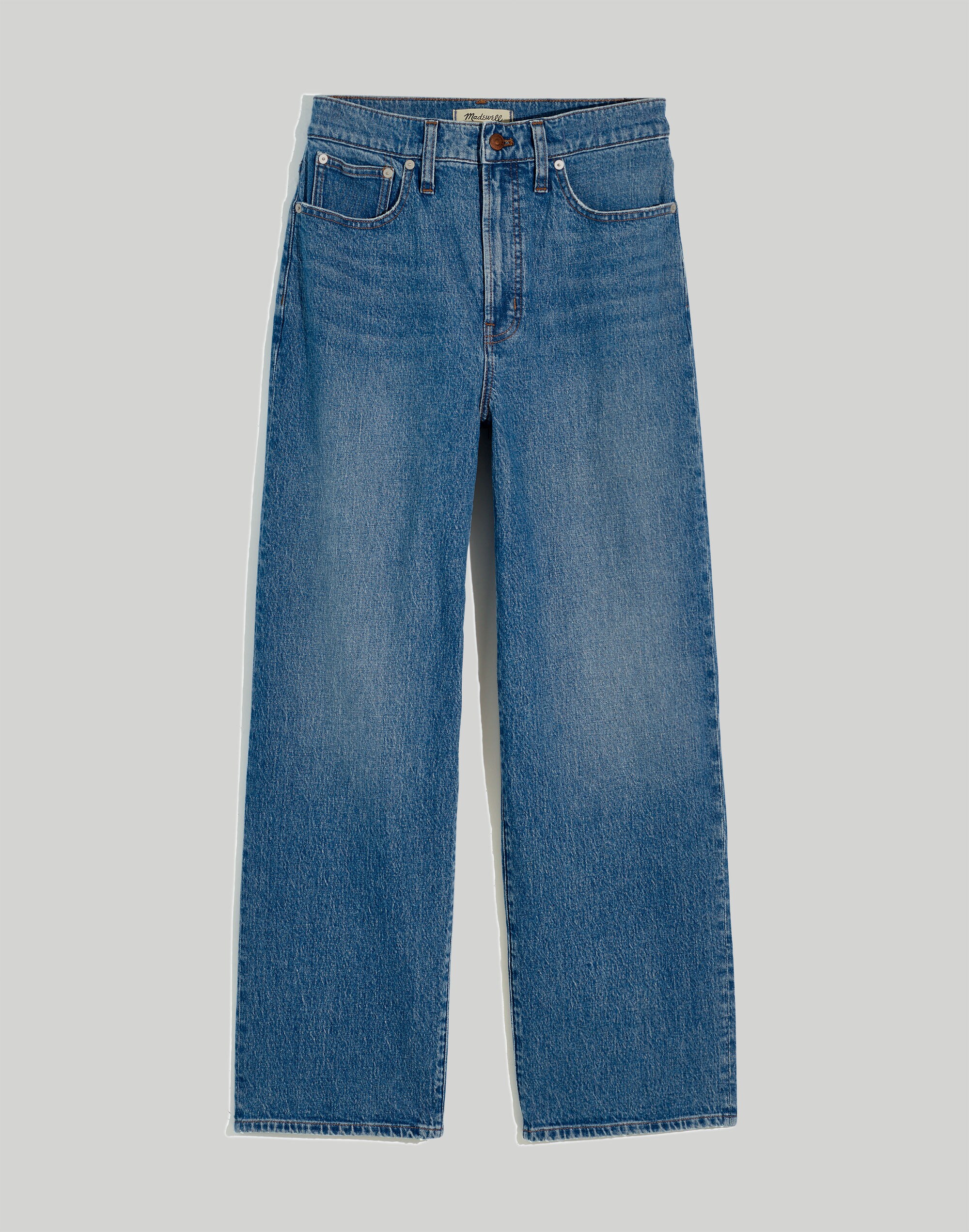 The Perfect Vintage Wide-Leg Crop Jean