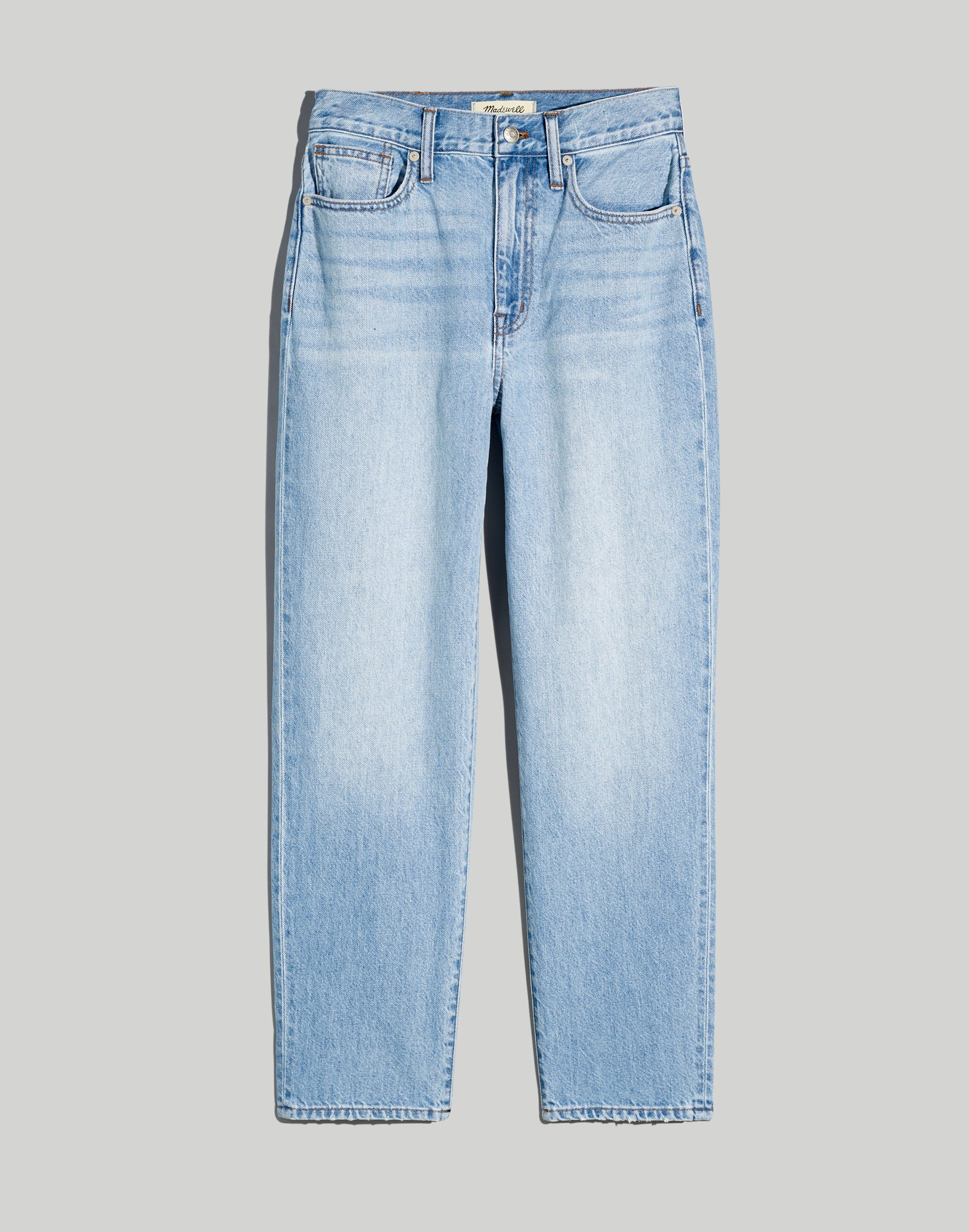 Baggy Tapered Jeans in Glennie Wash