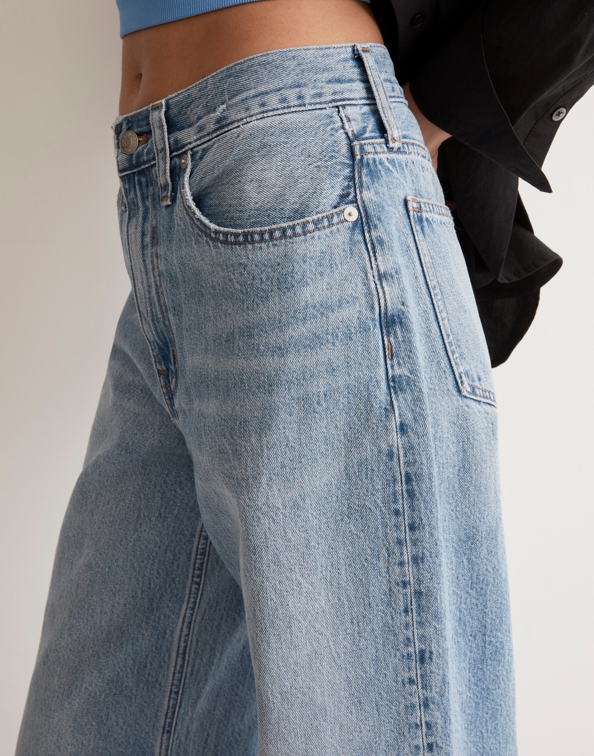 Superwide-Leg Jeans in Varian Wash