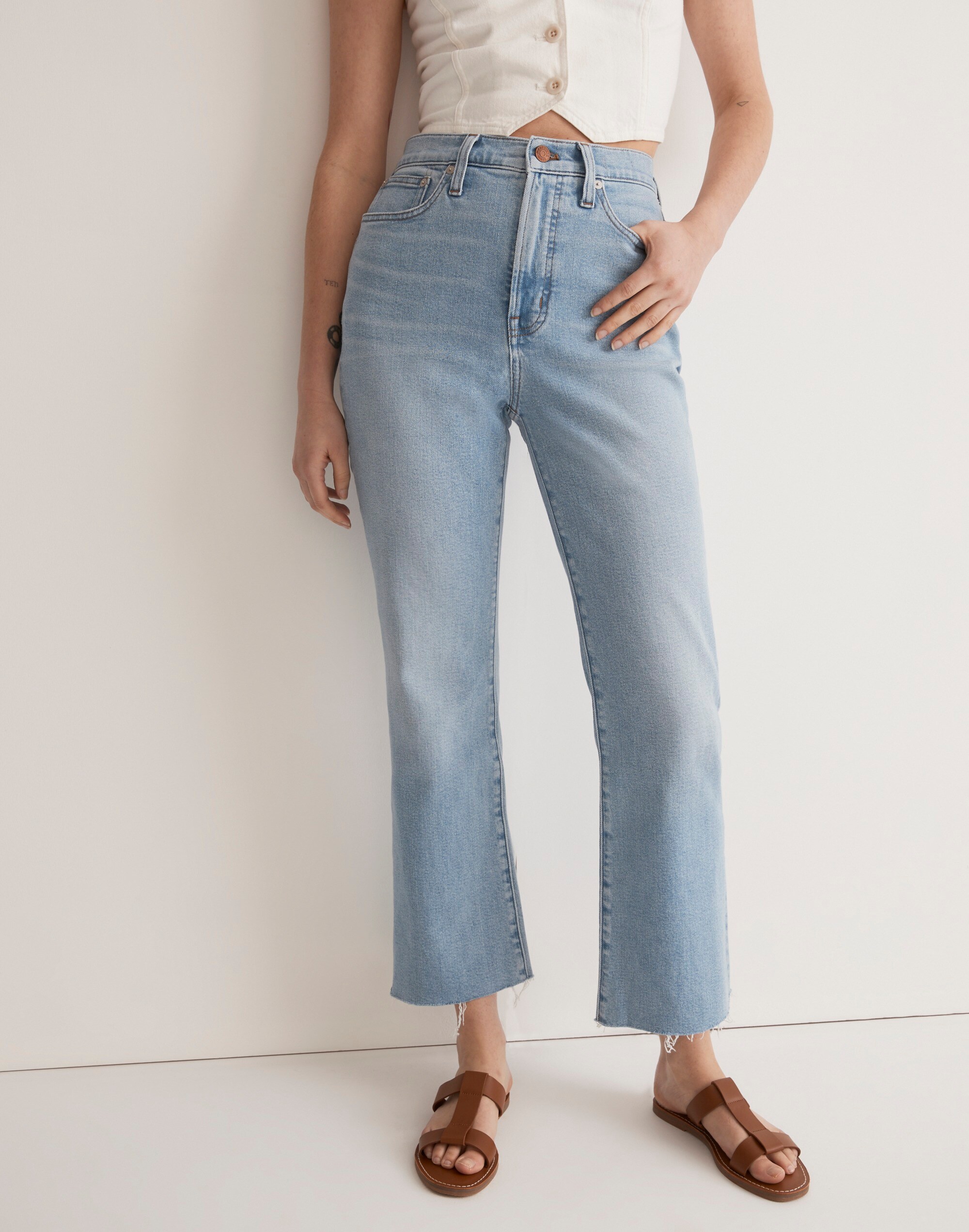 The Perfect Vintage Flare Crop
