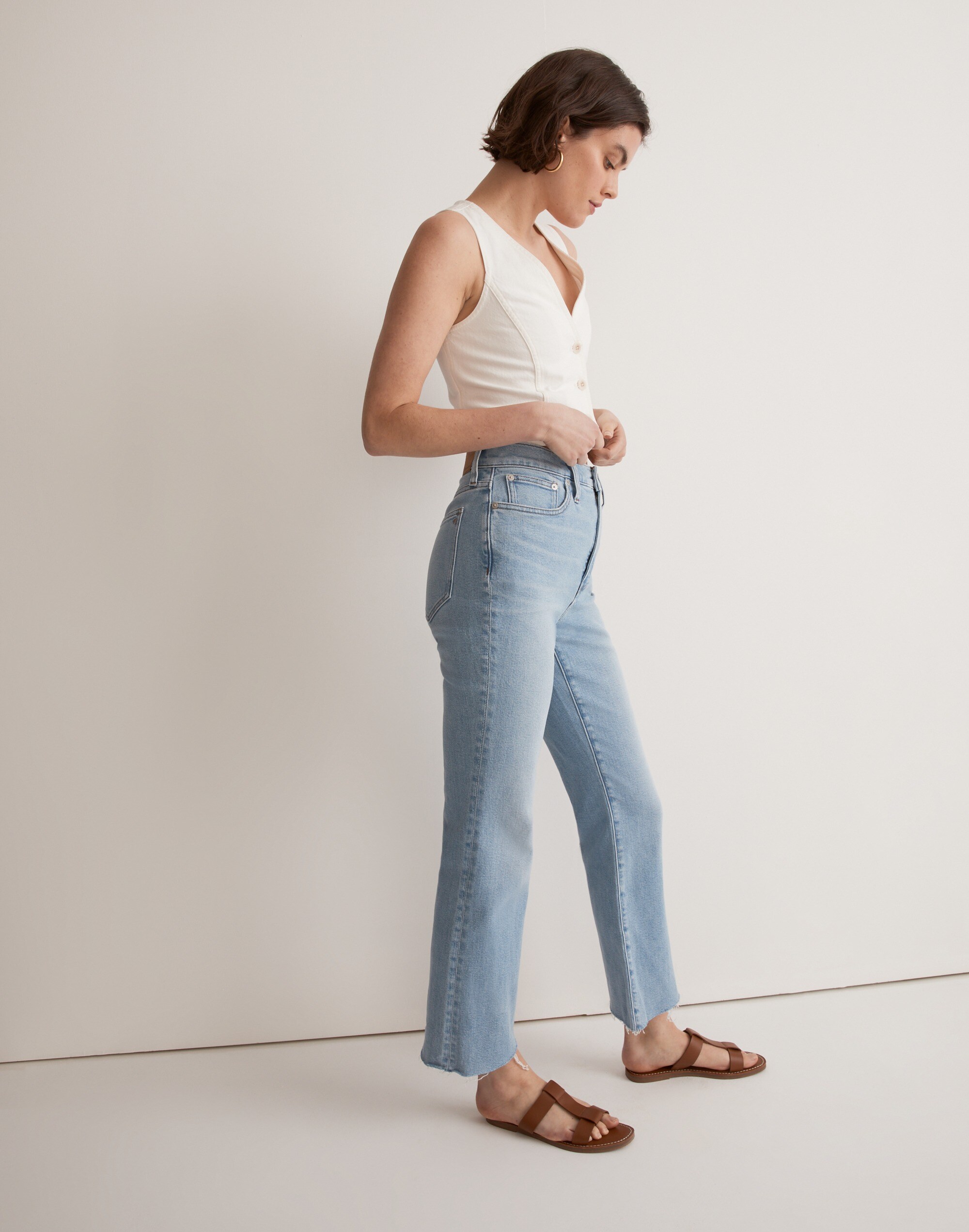 The Perfect Vintage Flare Crop