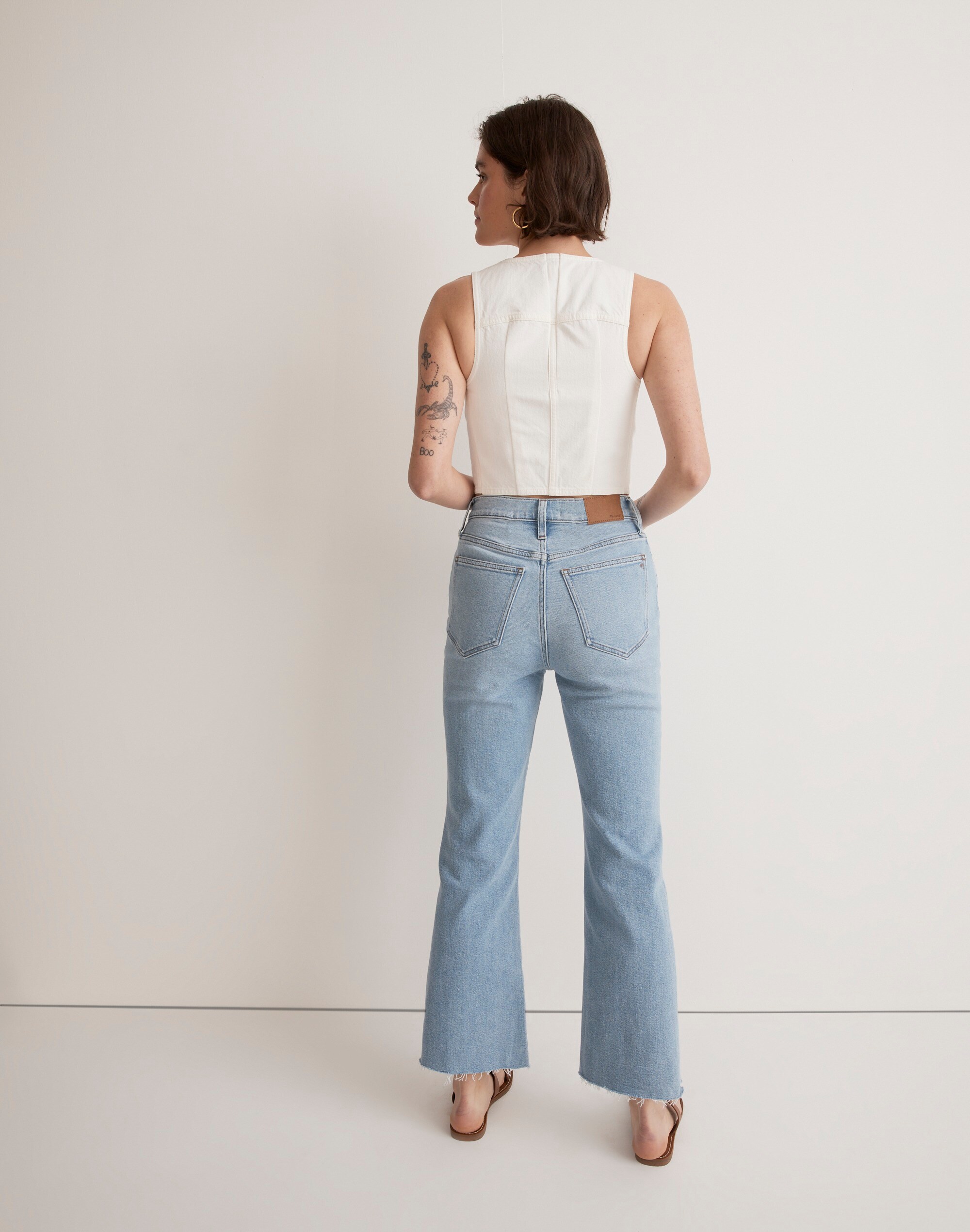 The Perfect Vintage Flare Crop