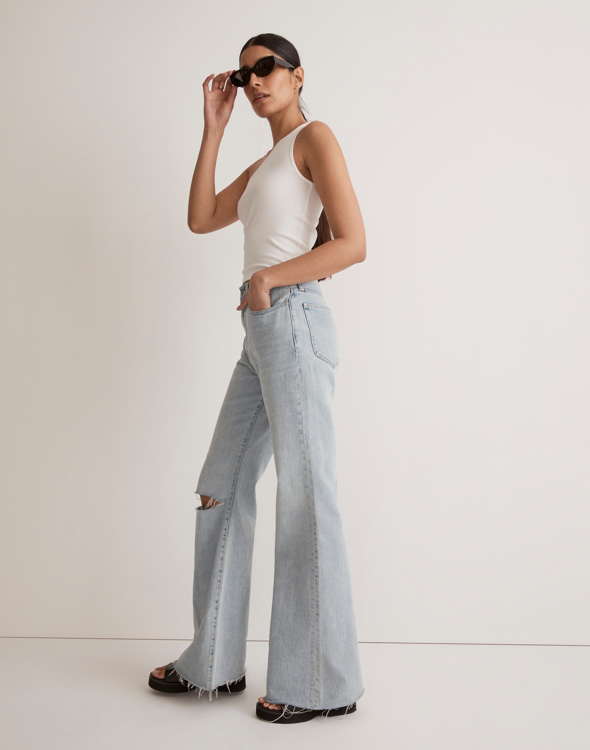 Baggy Flare Jeans