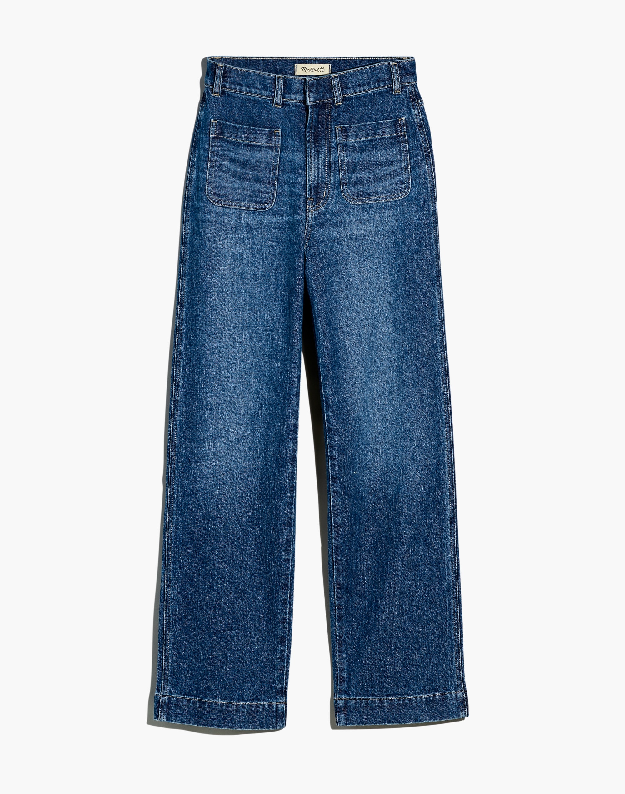The Tall Perfect Vintage Wide-Leg Jean in Keller Wash: Pocket Edition