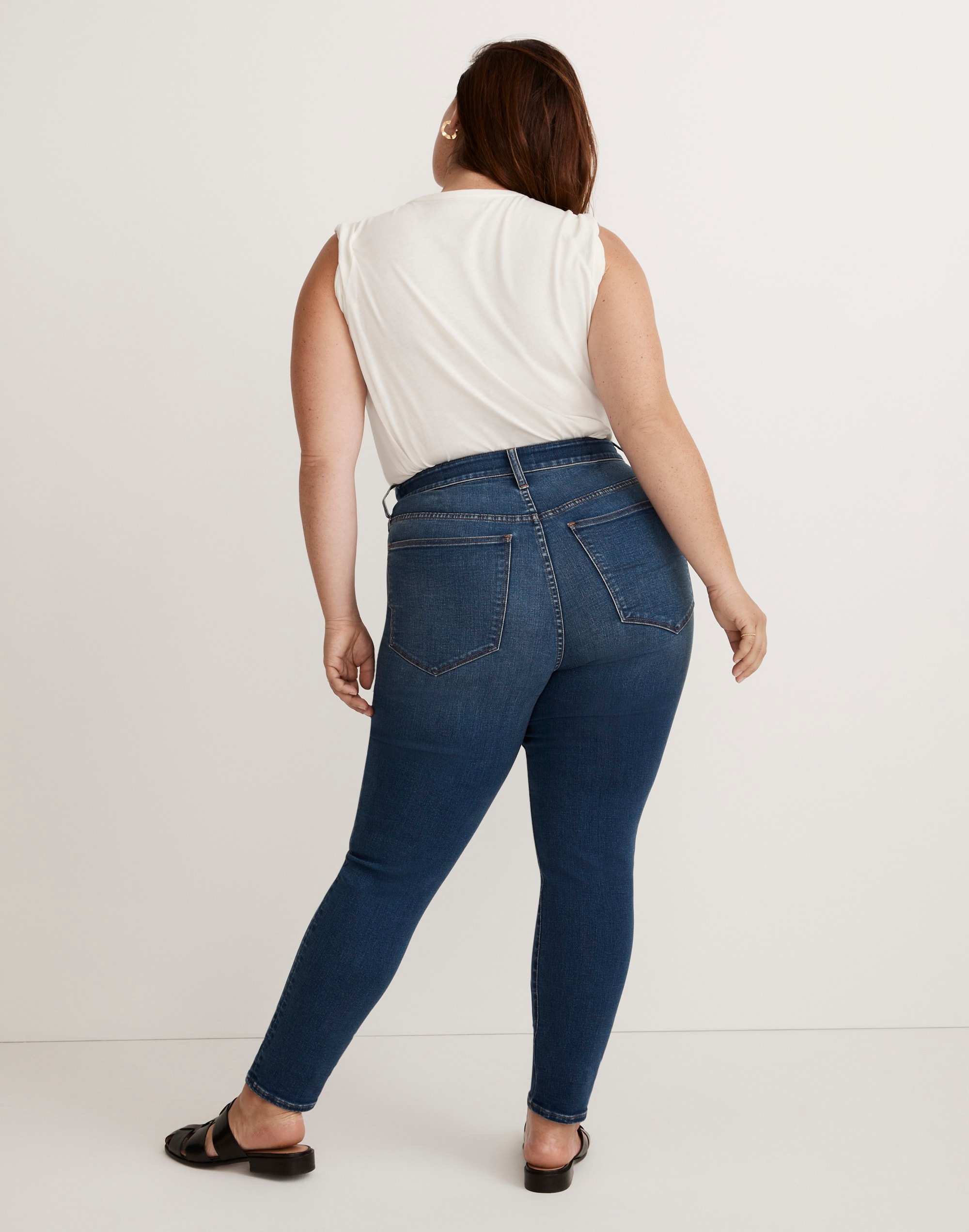Plus Curvy Roadtripper Authentic Skinny Jeans in Roselawn Wash