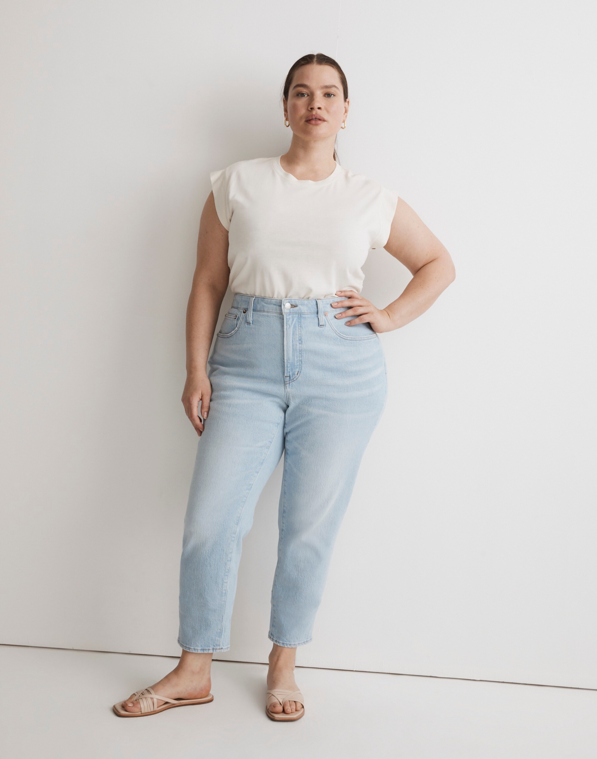 The Plus Perfect Vintage Jean in Delora Wash