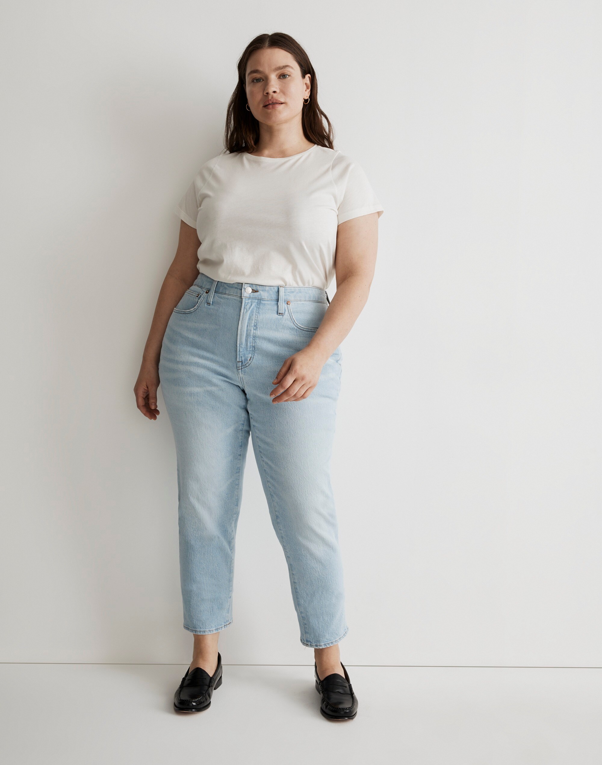 The Plus Perfect Vintage Jean in Delora Wash