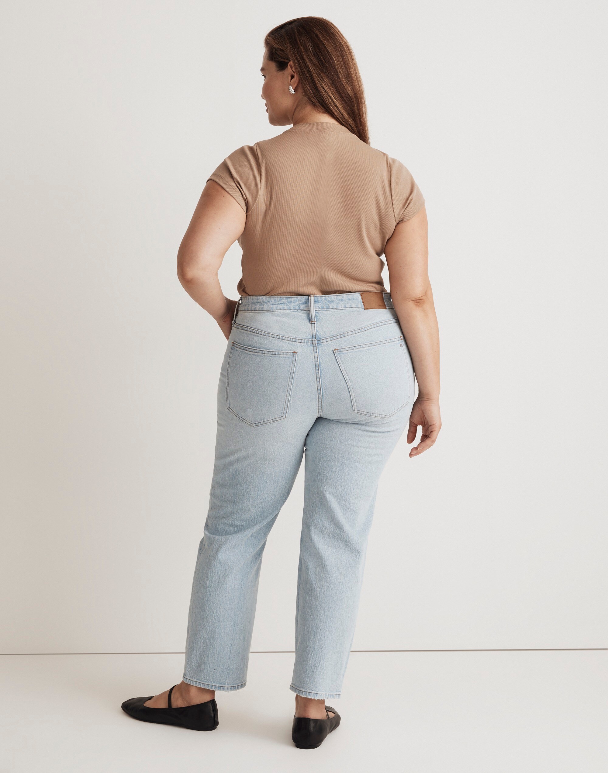 The Plus Perfect Vintage Straight Jean in Westanna Wash