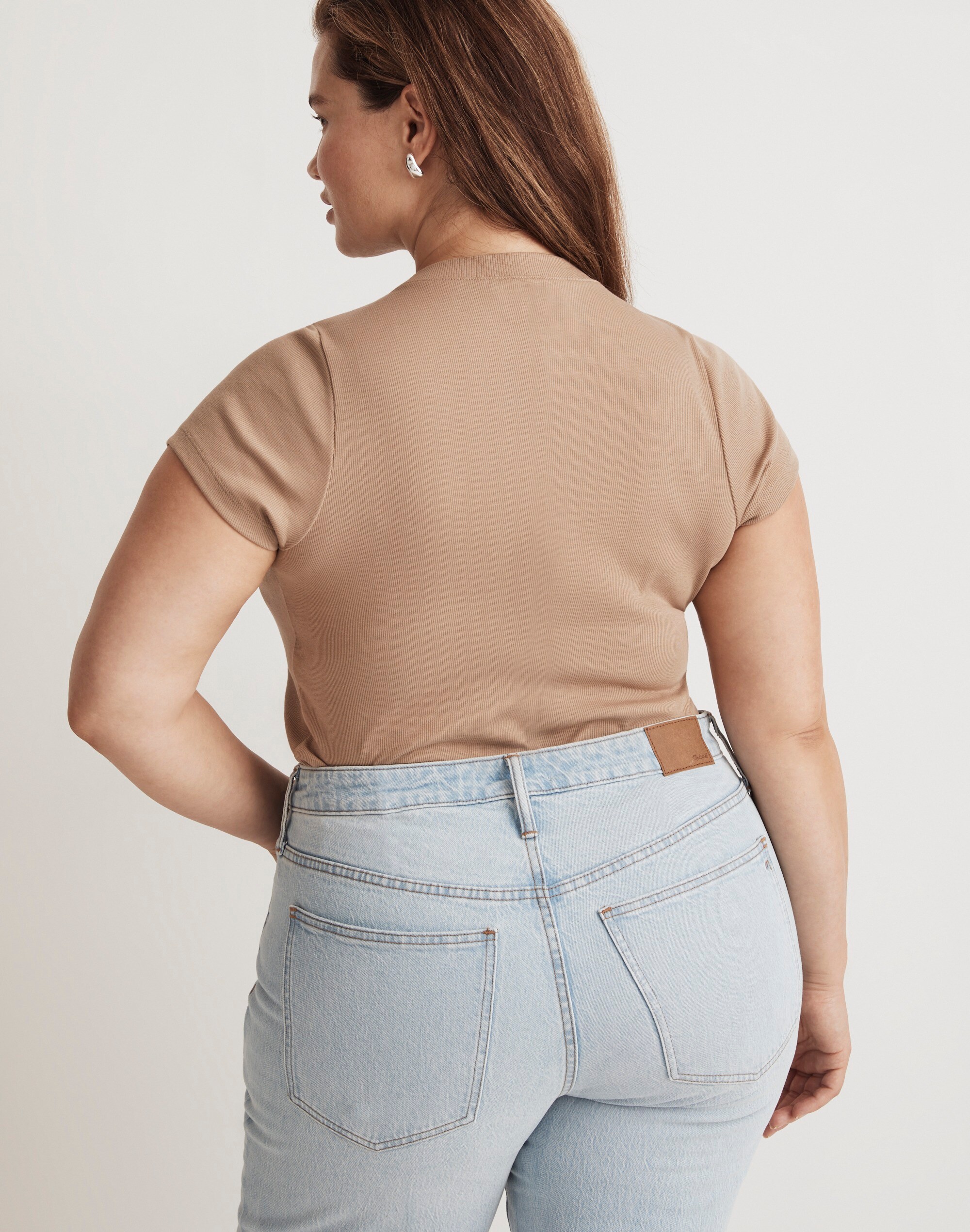 The Plus Perfect Vintage Straight Jean in Westanna Wash