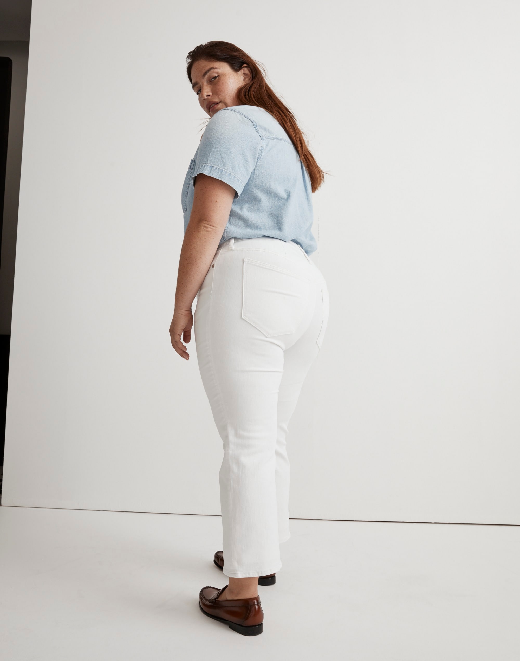 Plus Kick Out Crop Jeans