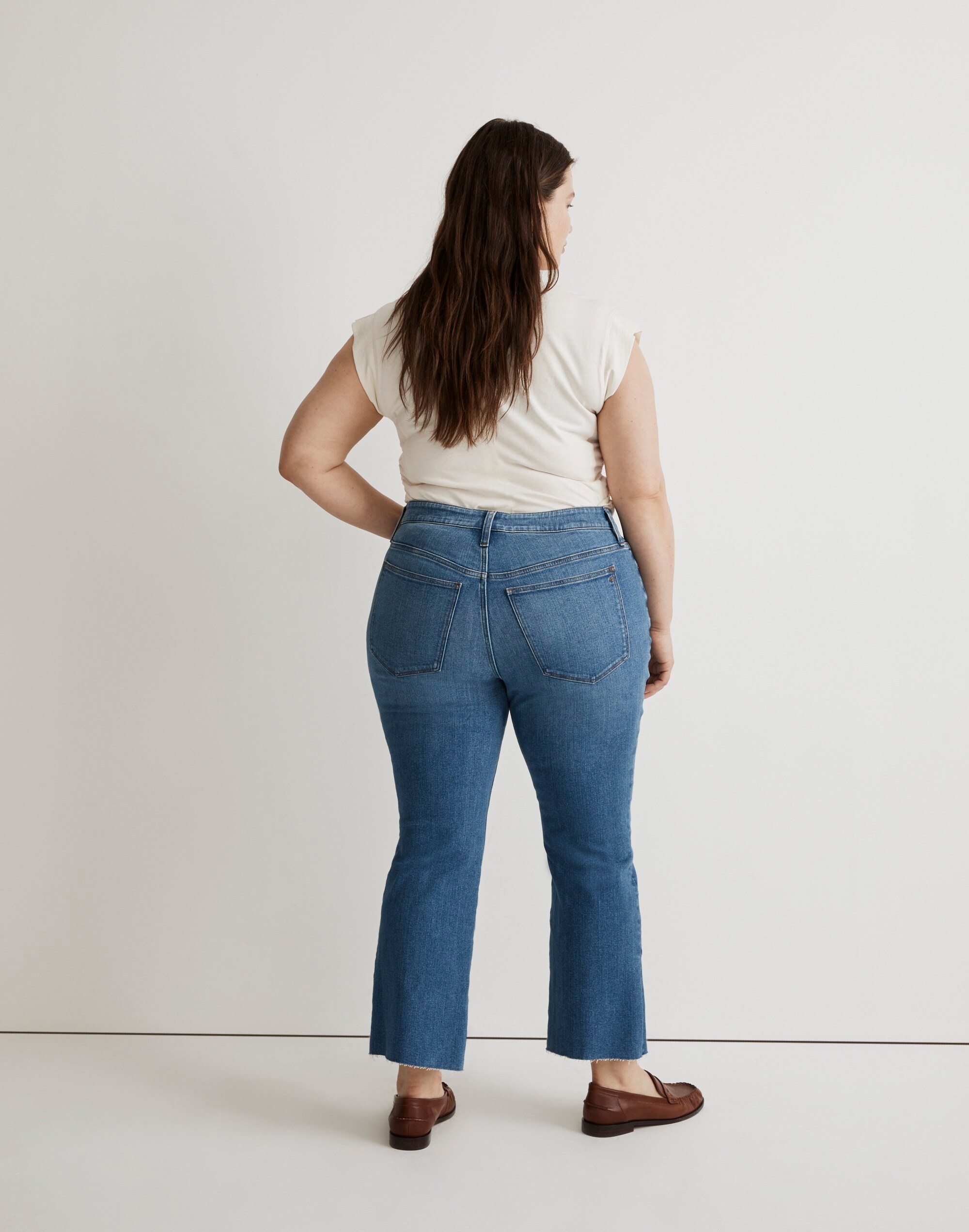 Plus Kick Out Crop Jeans