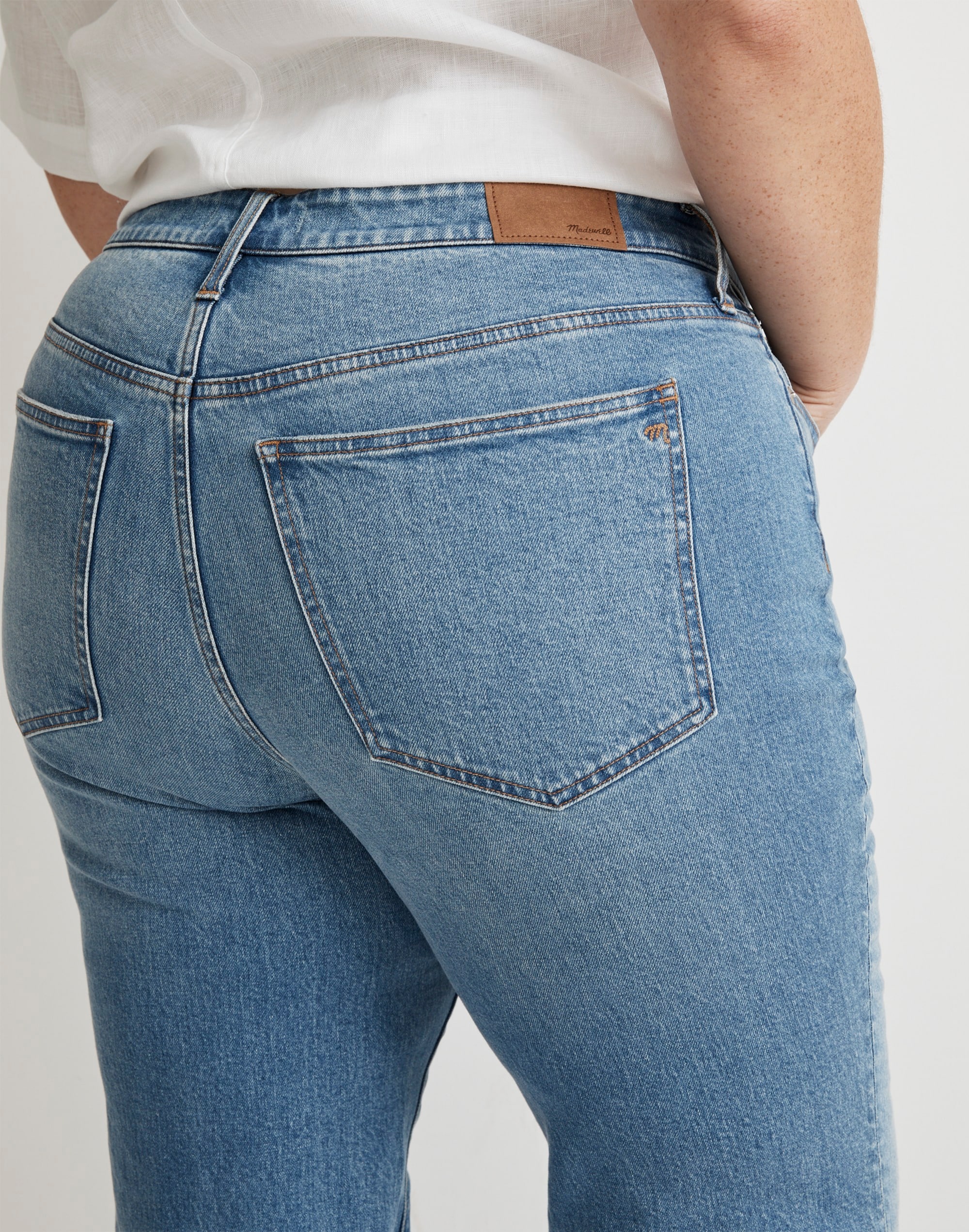 The Plus Perfect Vintage Flare Jean in Tarlow Wash