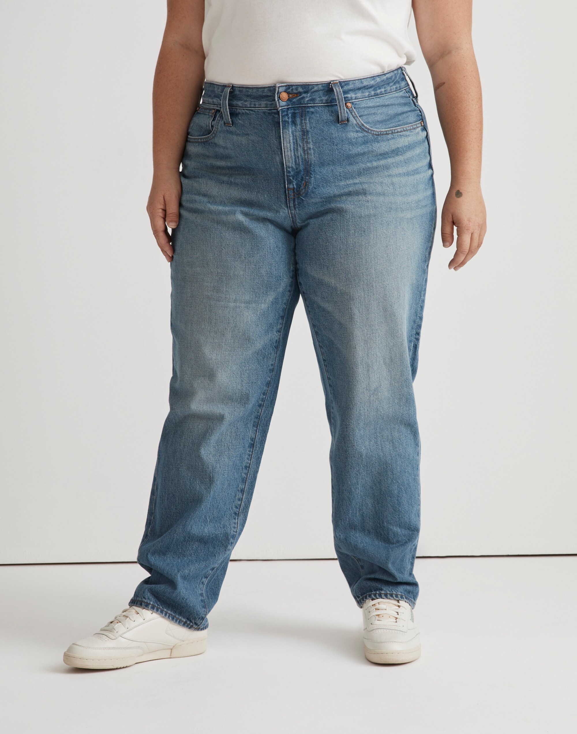 The Plus Slouchy Boyjean in Astonia Wash