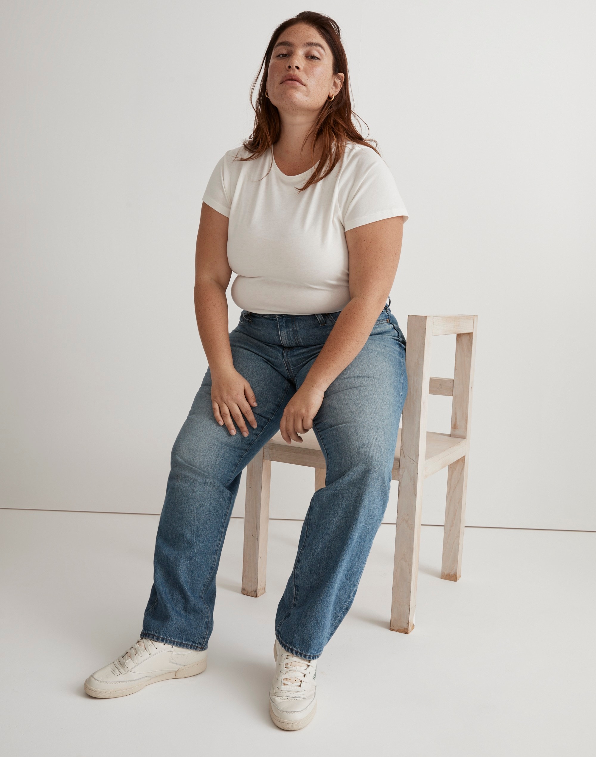 The Plus Slouchy Boyjean in Astonia Wash