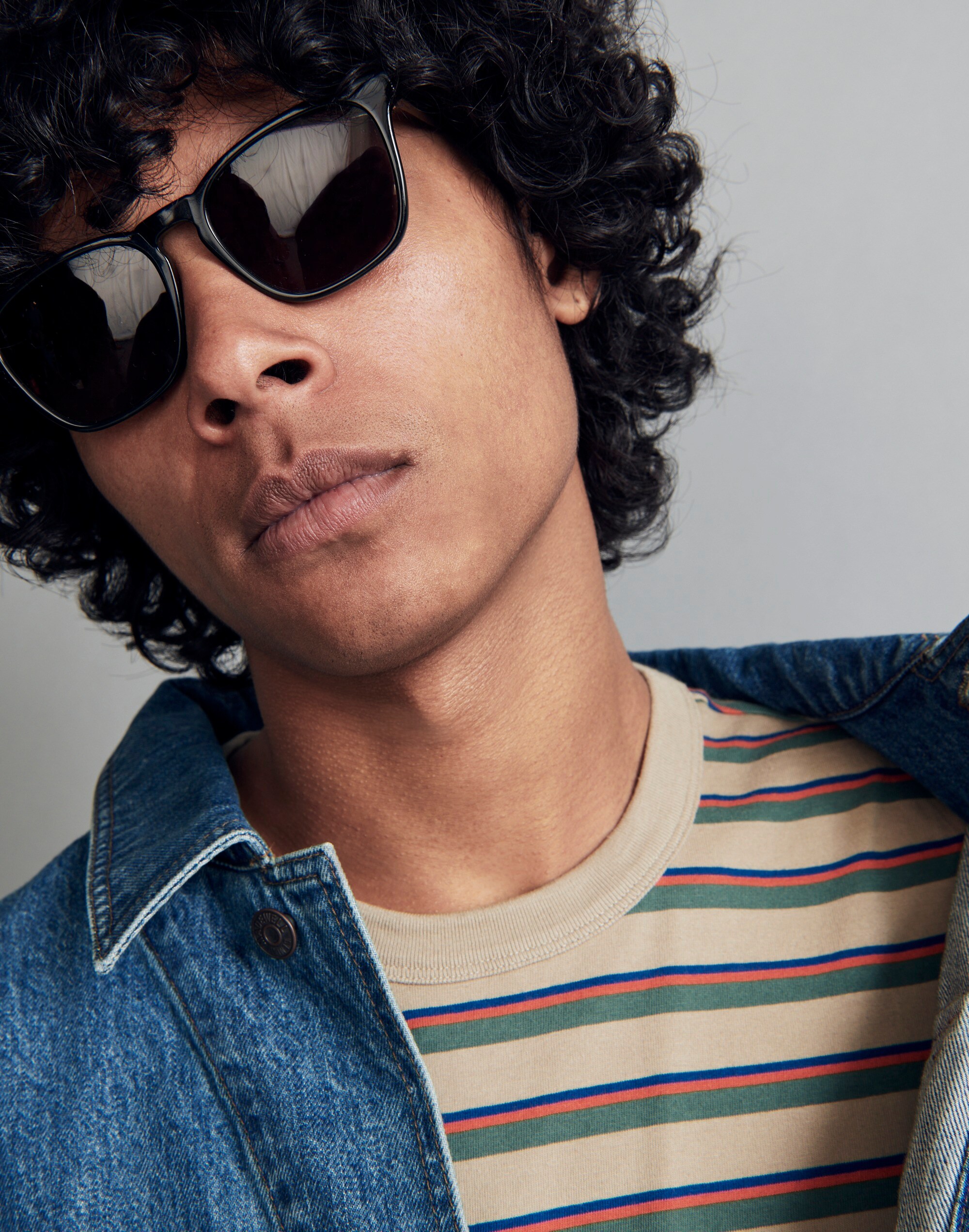 Relaxed Allday Tee in Stripe