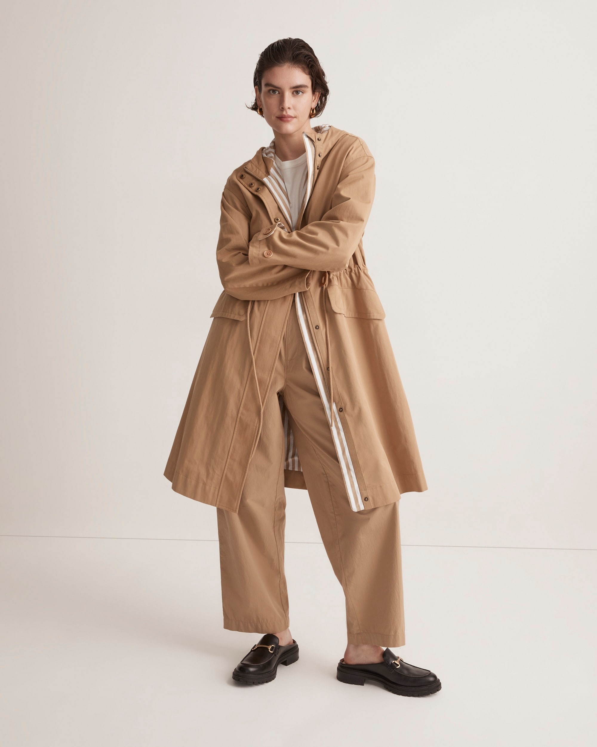 trench raincoat