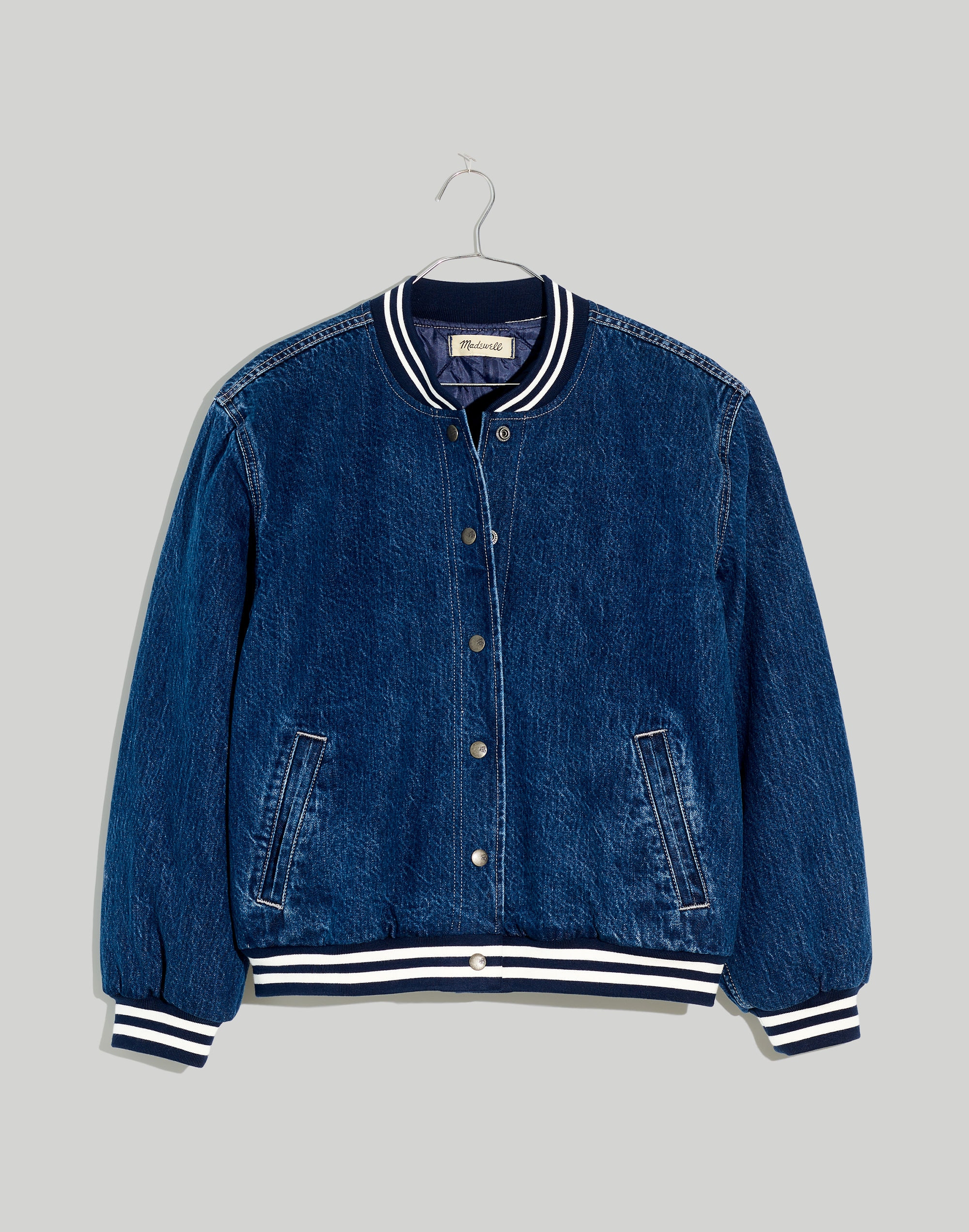 Denim Bomber Jacket