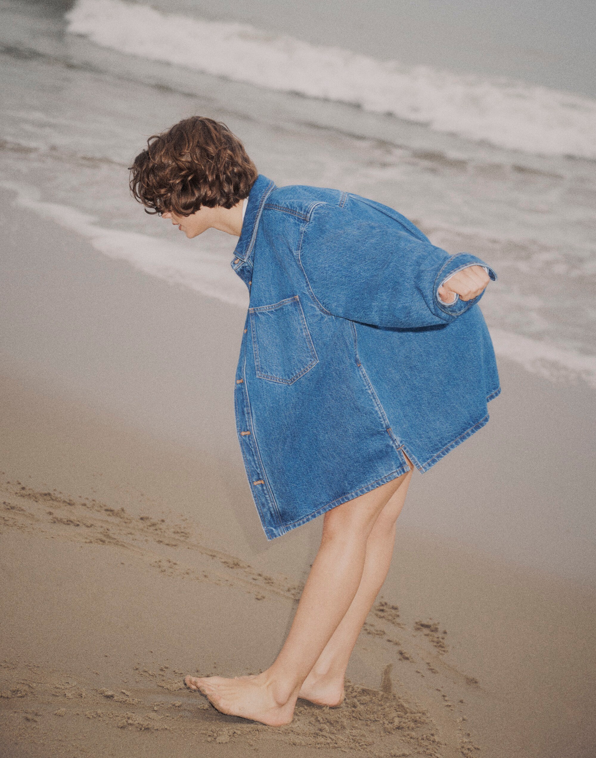 Denim Shirt-Jacket in Taitley Wash