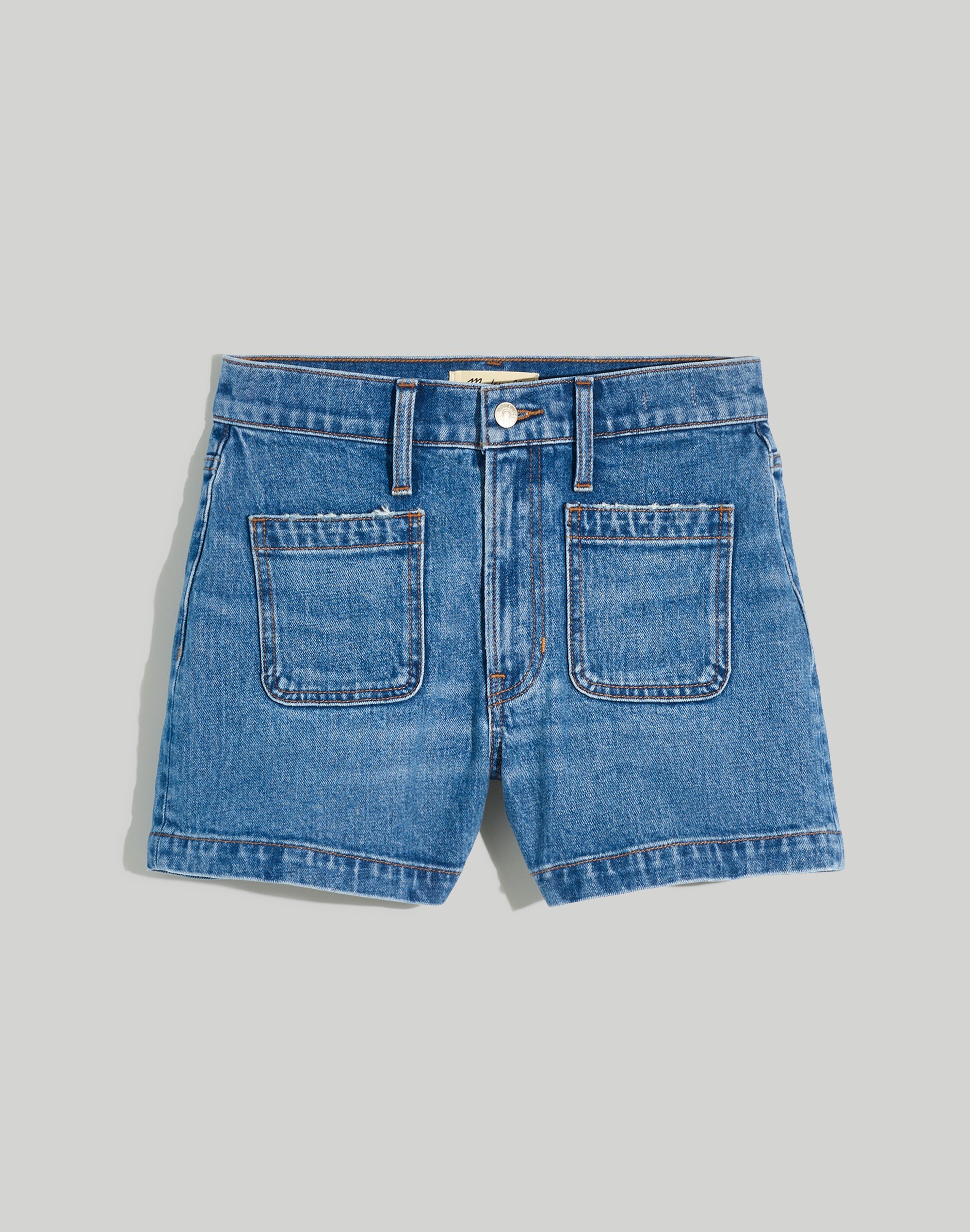 The Plus Emmett Short in Earlwood Wash: Patch Pocket Edition