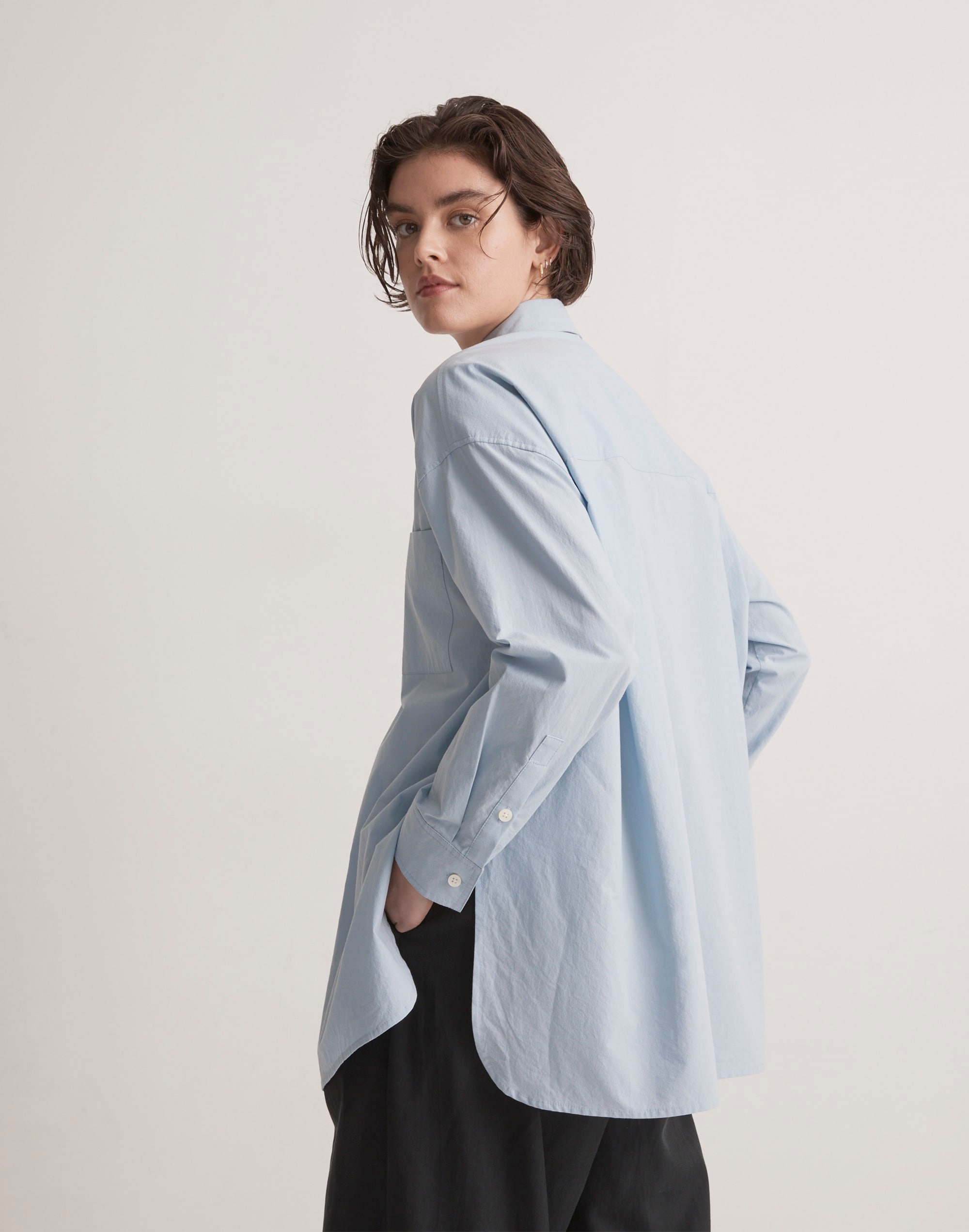 The Signature Poplin Oversized Shirt