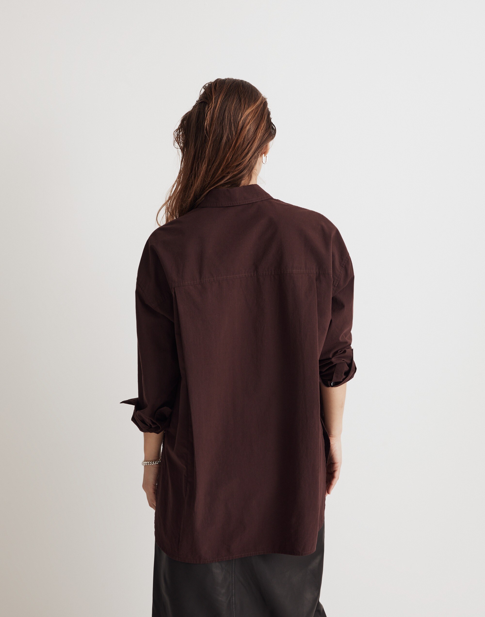 The Signature Poplin Oversized Shirt