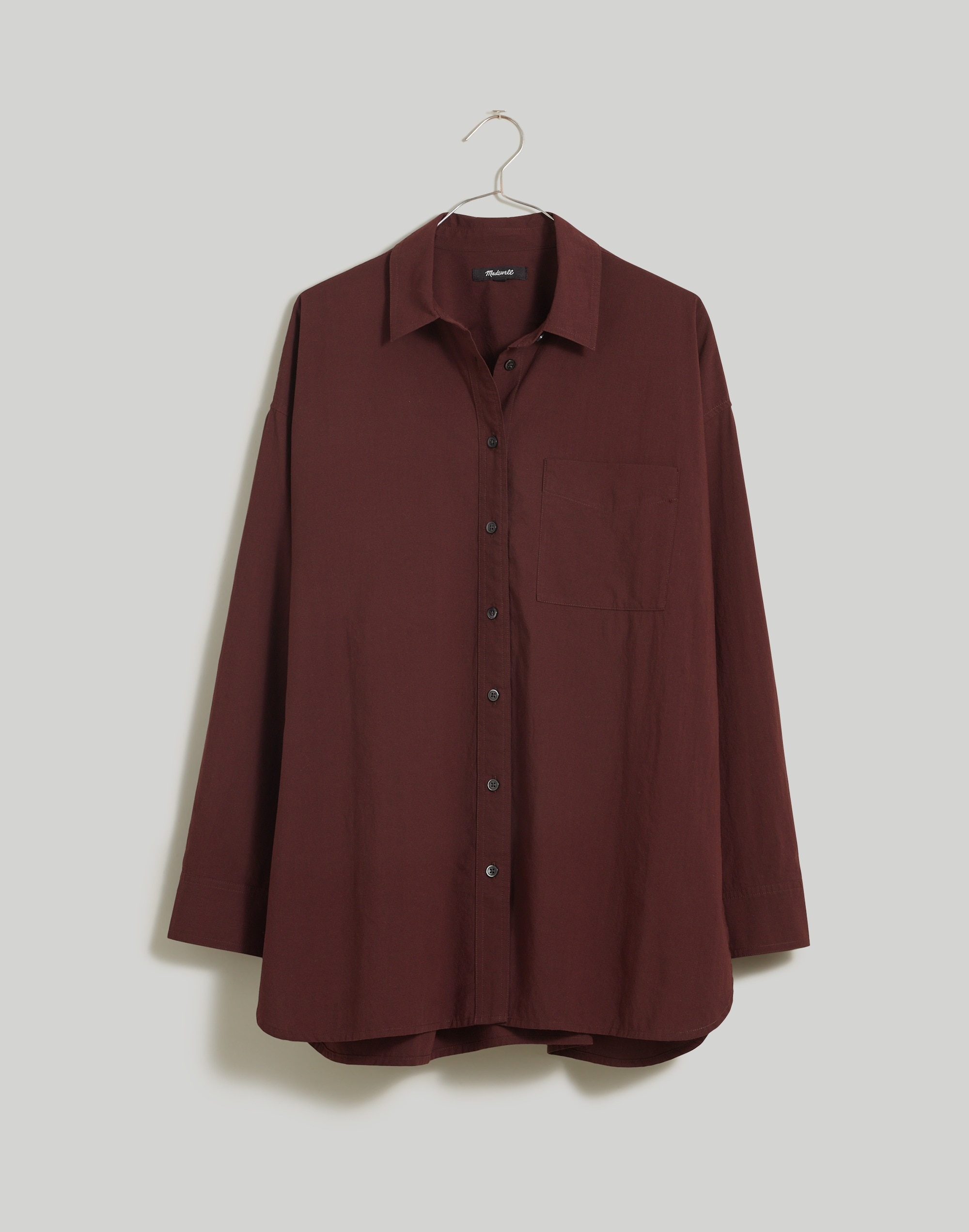 The Signature Poplin Oversized Shirt