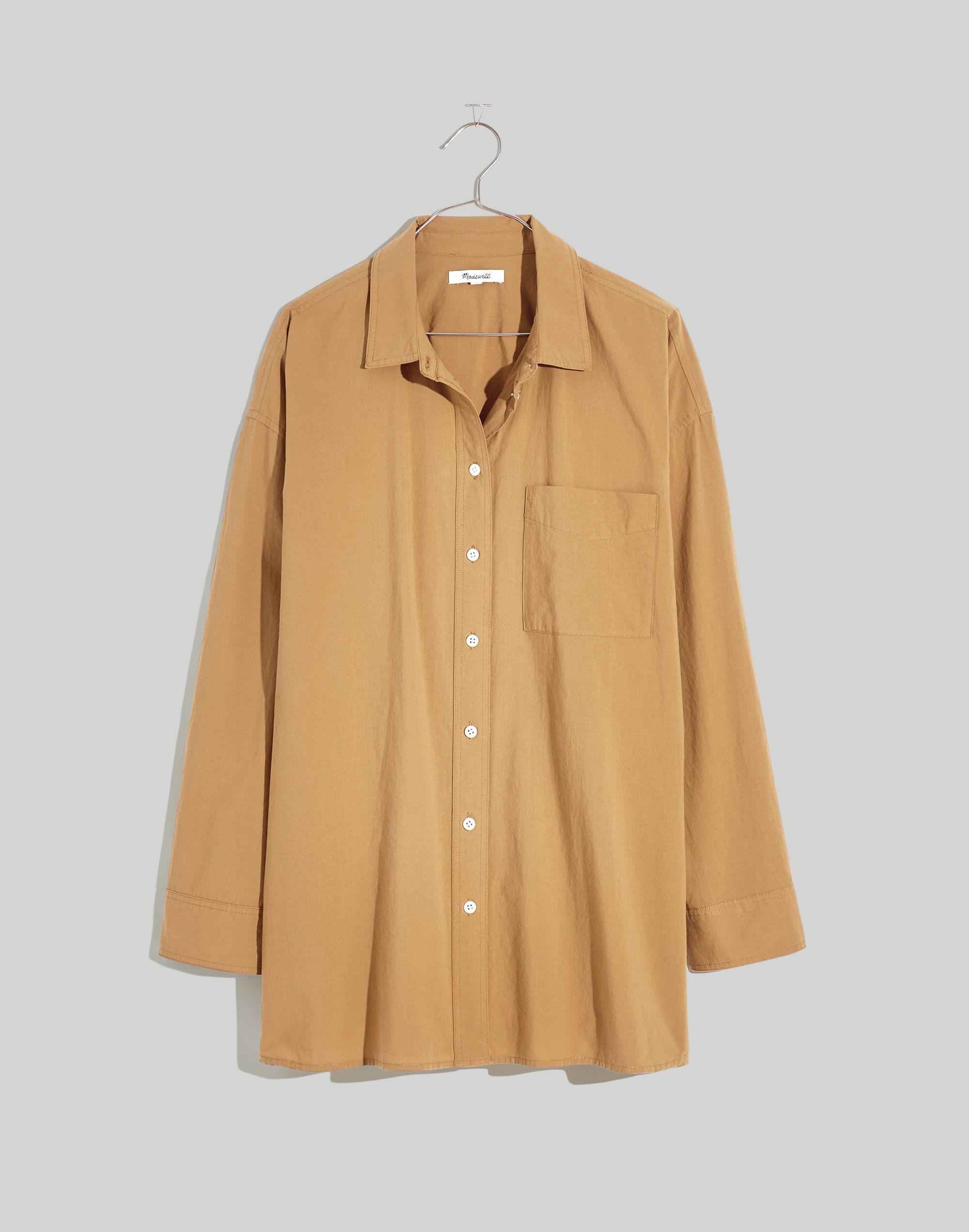 The Signature Poplin Oversized Shirt