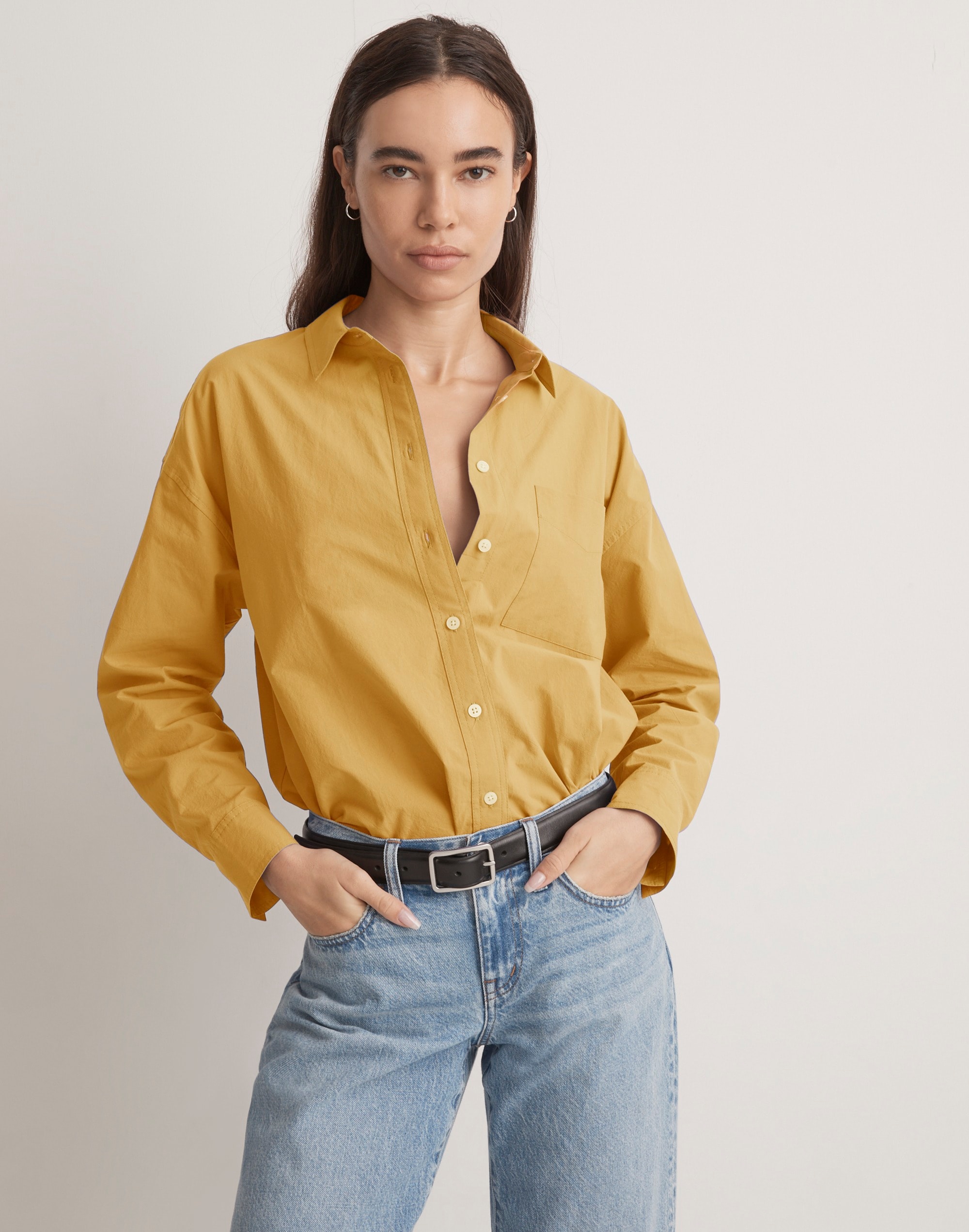 The Signature Poplin Oversized Shirt