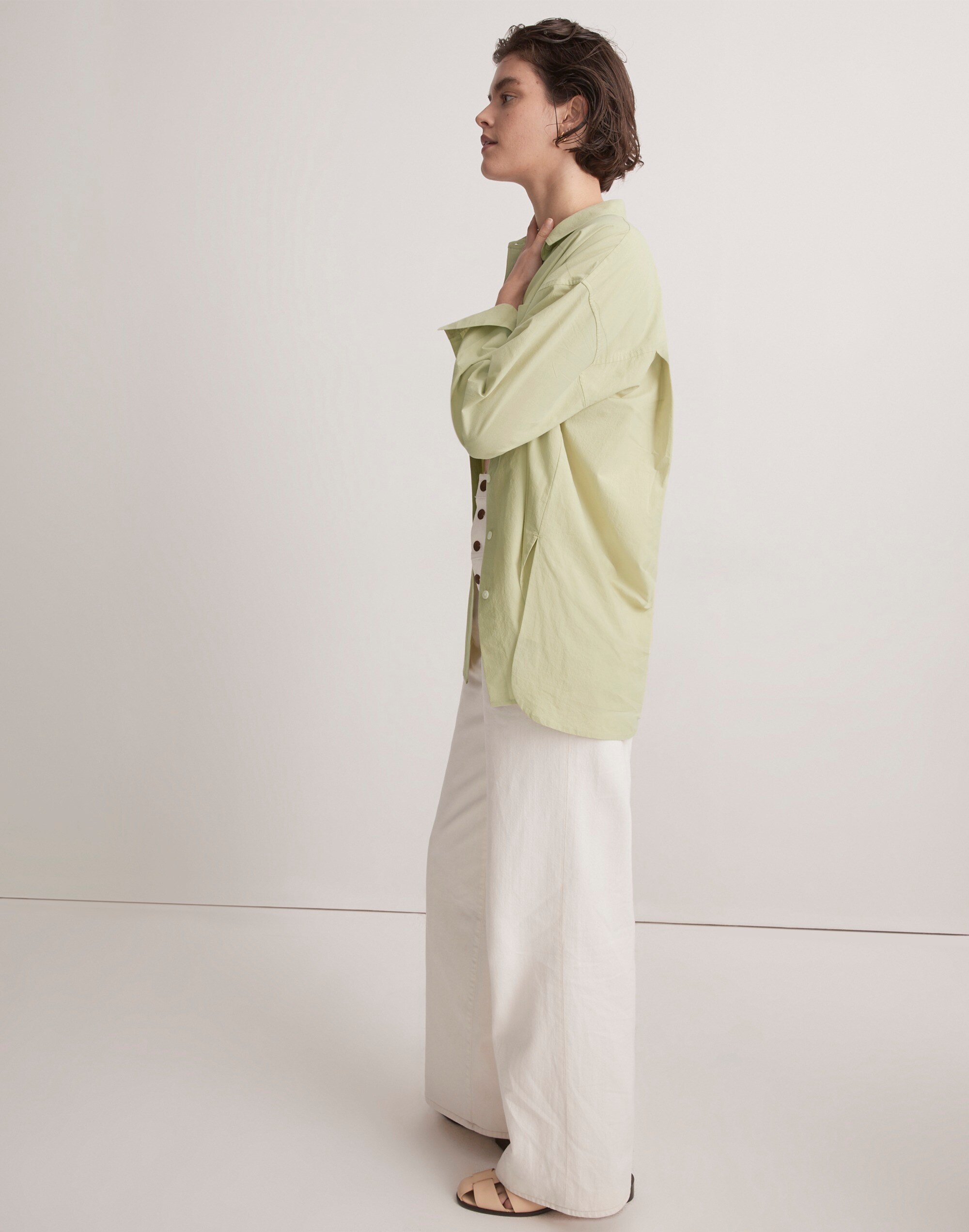 The Signature Poplin Oversized Shirt
