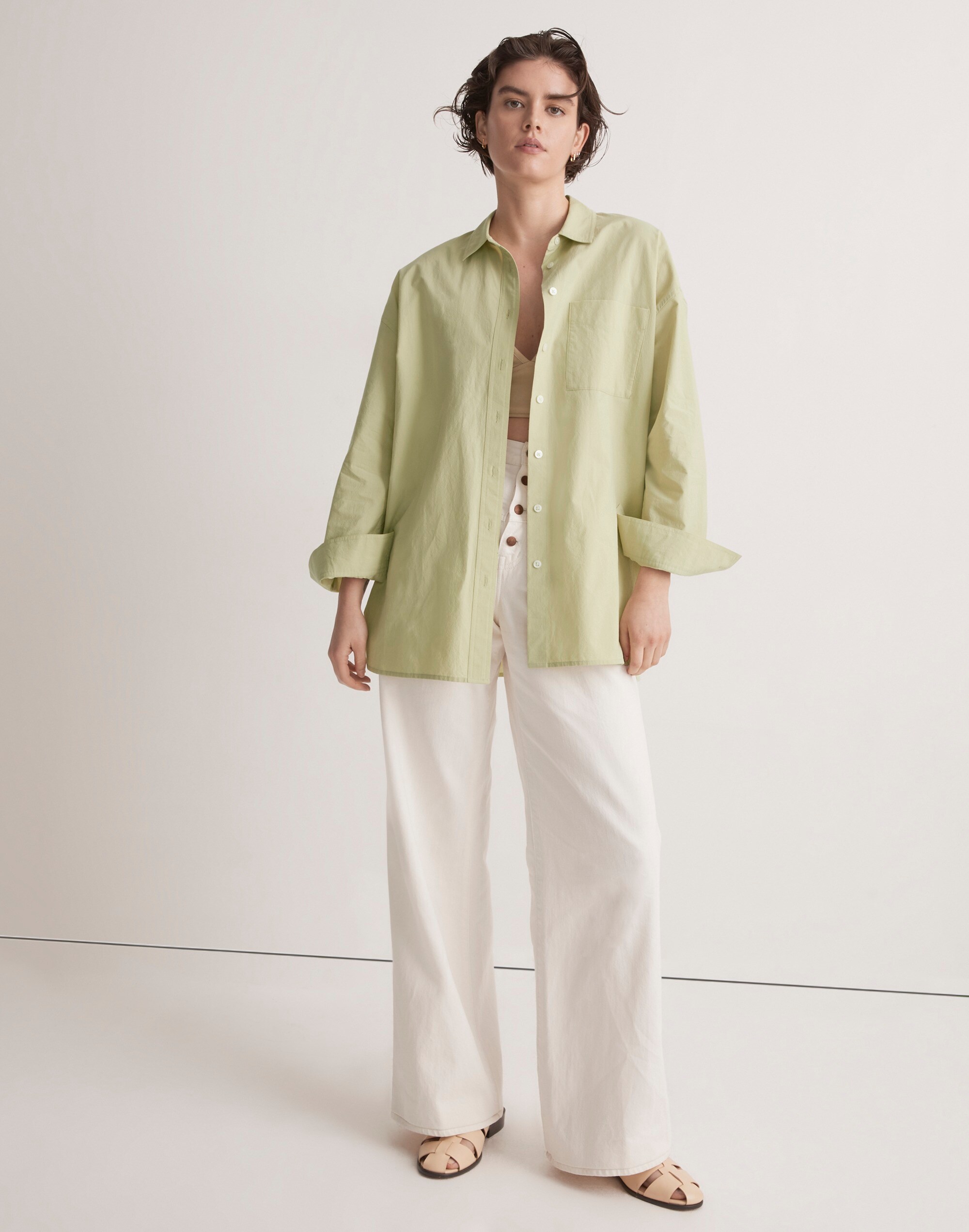 The Signature Poplin Oversized Shirt