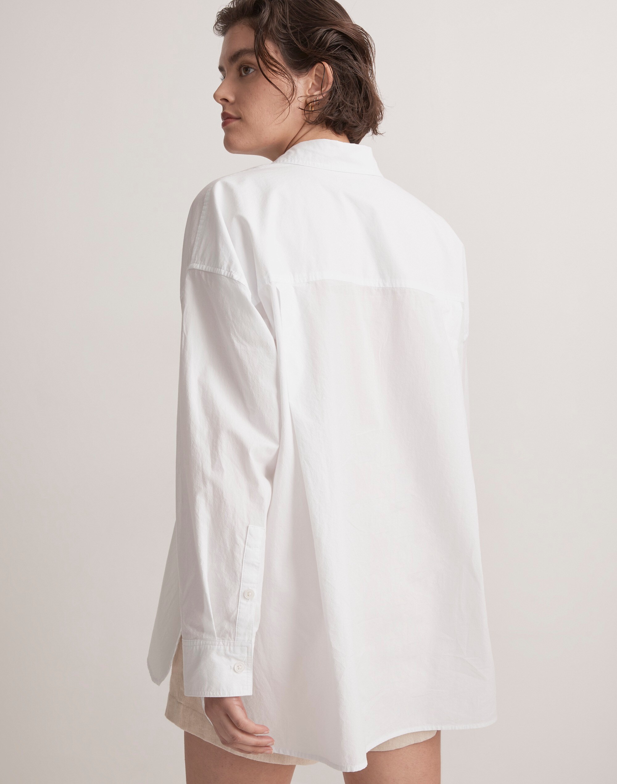 The Signature Poplin Oversized Shirt