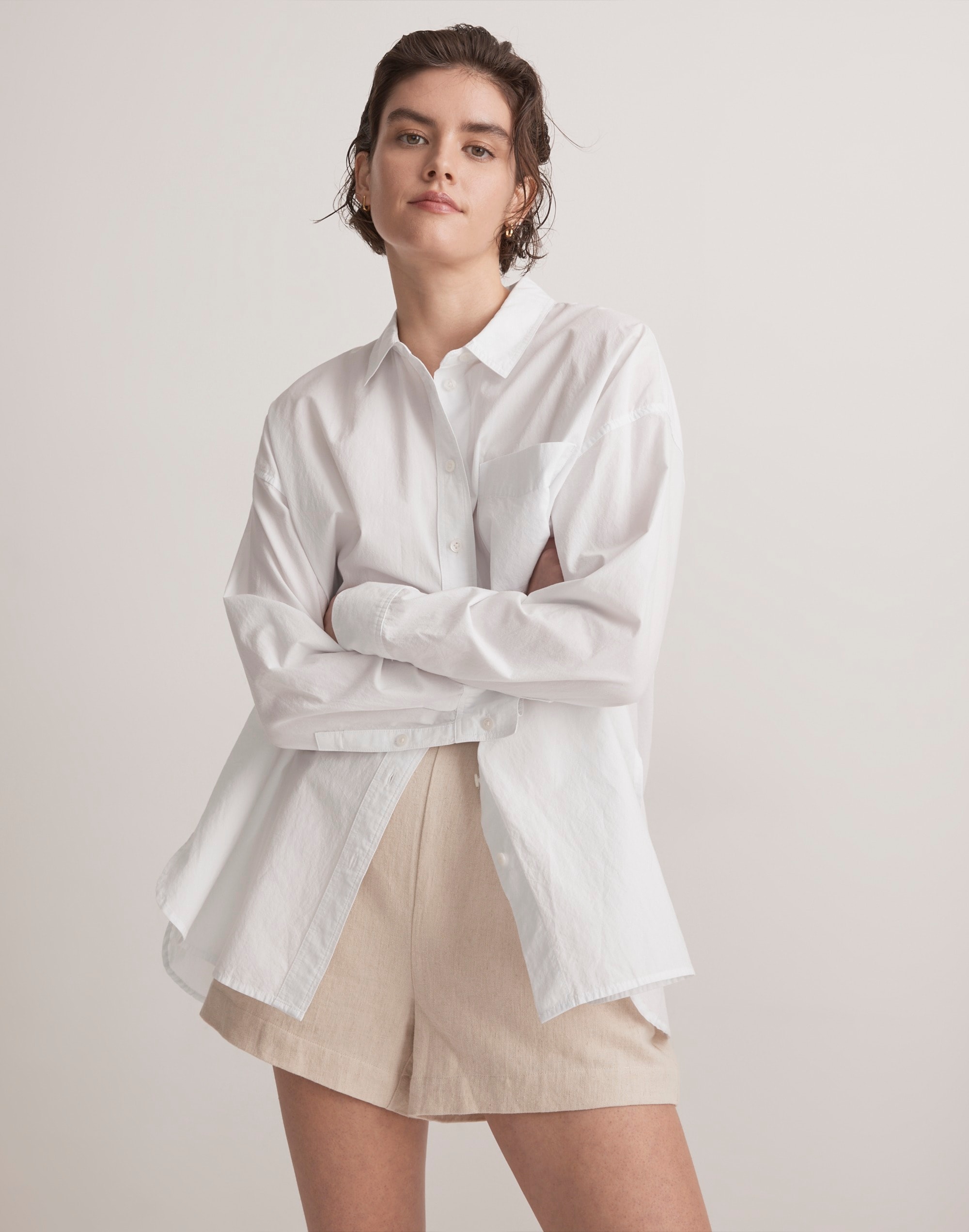 The Signature Poplin Oversized Shirt