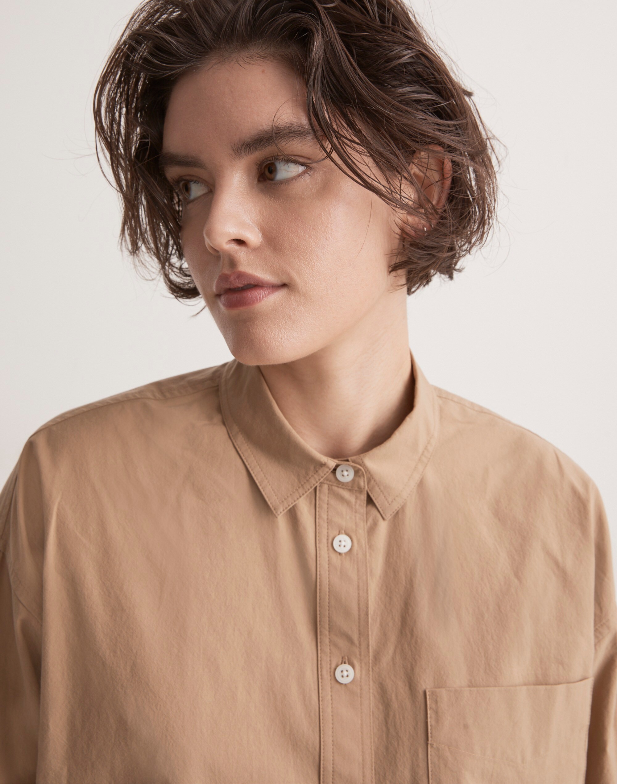 The Signature Poplin Oversized Shirt