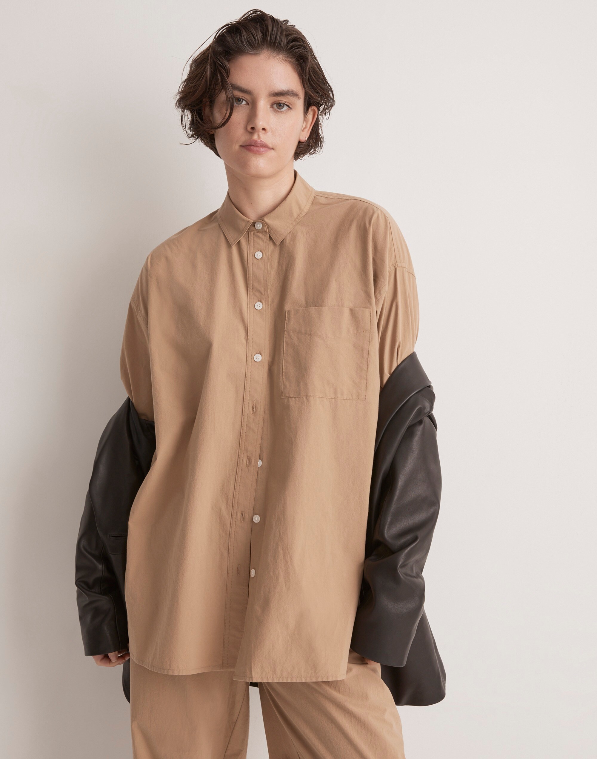 The Signature Poplin Oversized Shirt