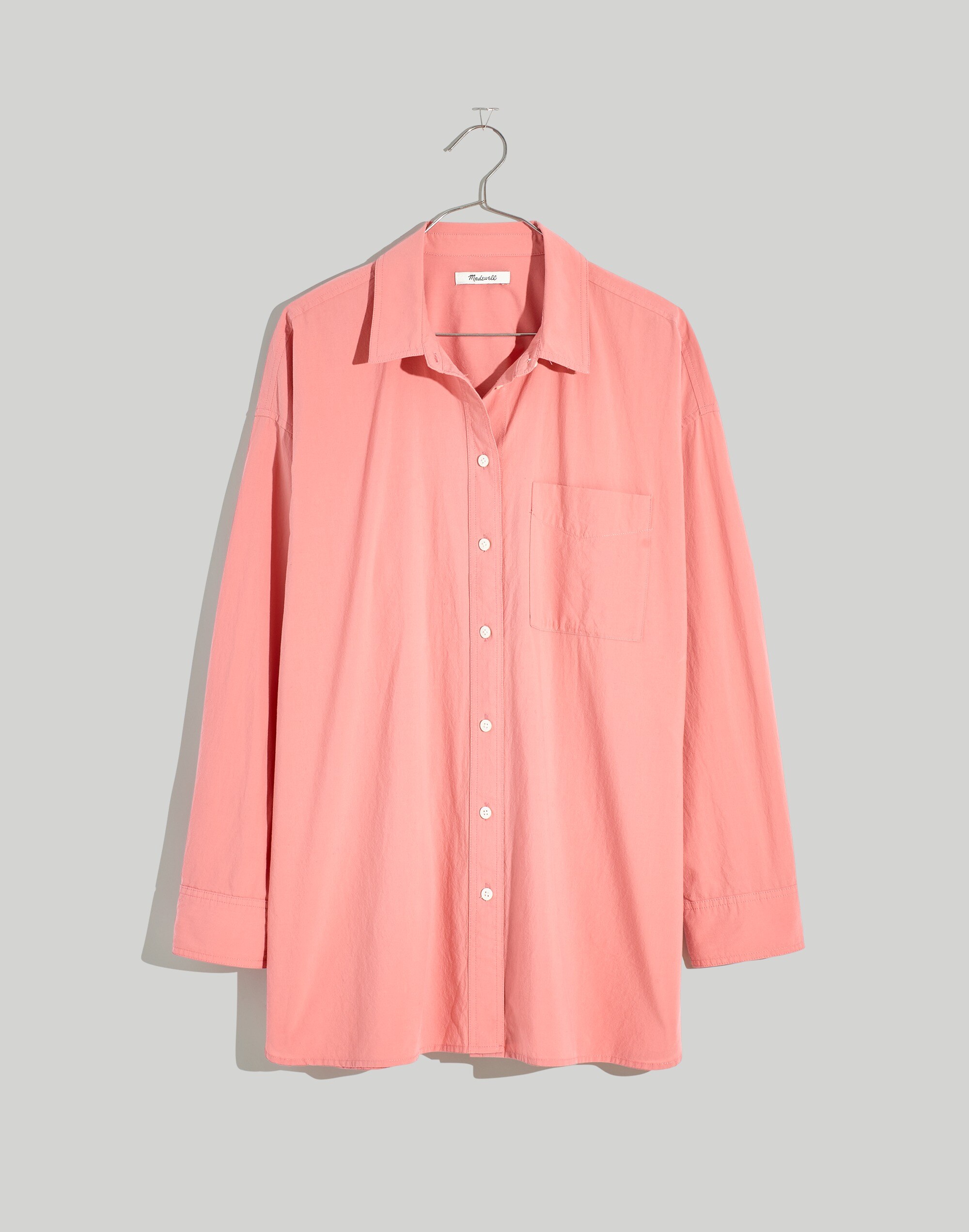 The Signature Poplin Oversized Shirt